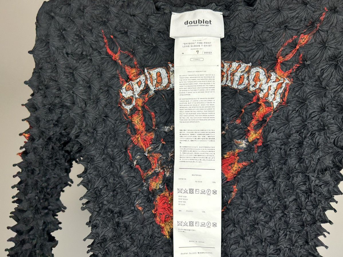 Doublet Spider shibori GRAIL 7/23 cropped longsleeve Size US XS / EU 42 / 0 - 3 Thumbnail