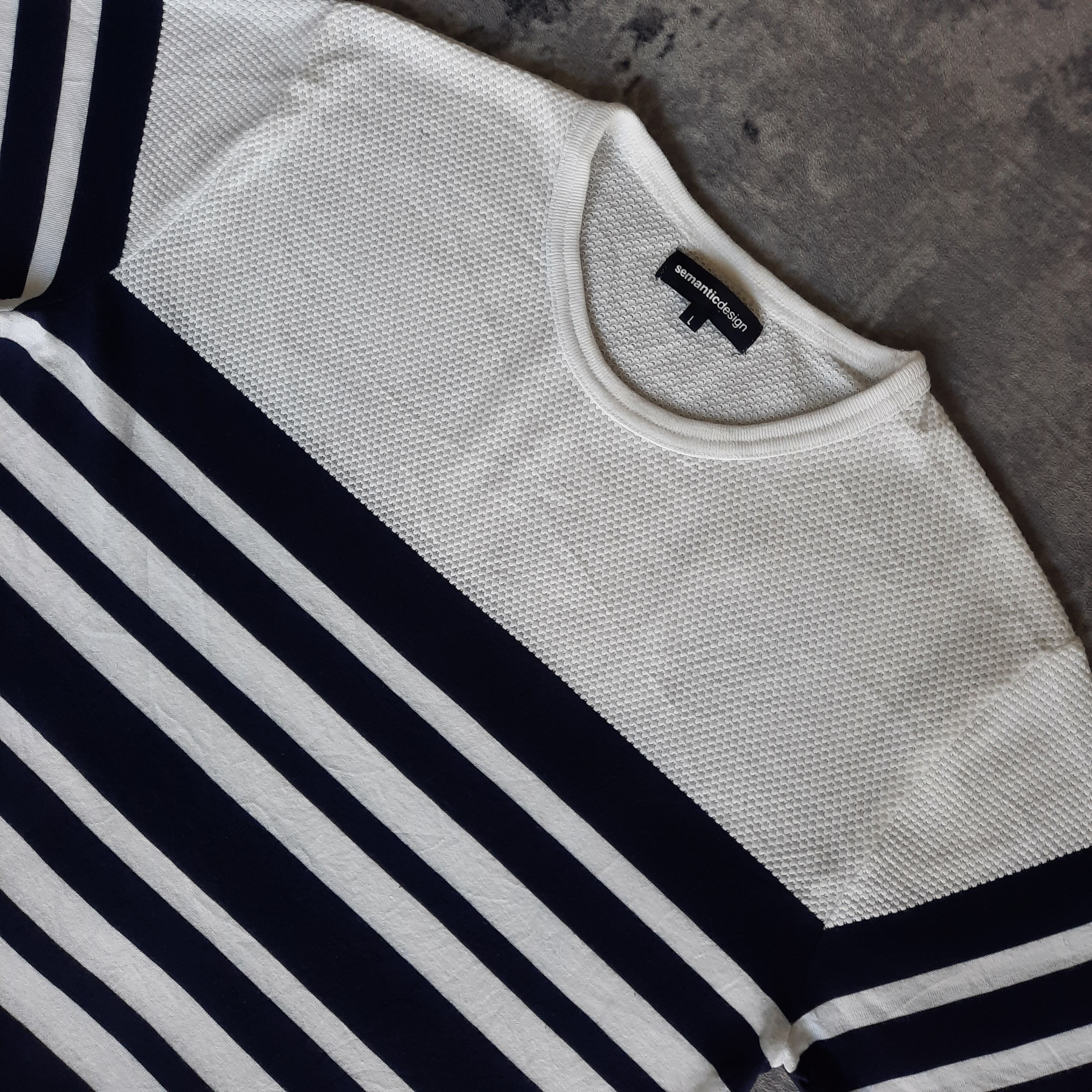 semanticdesign 🔥Semanticdesign stripes design tshirt Size US M / EU 48-50 / 2 - 2 Thumbnail