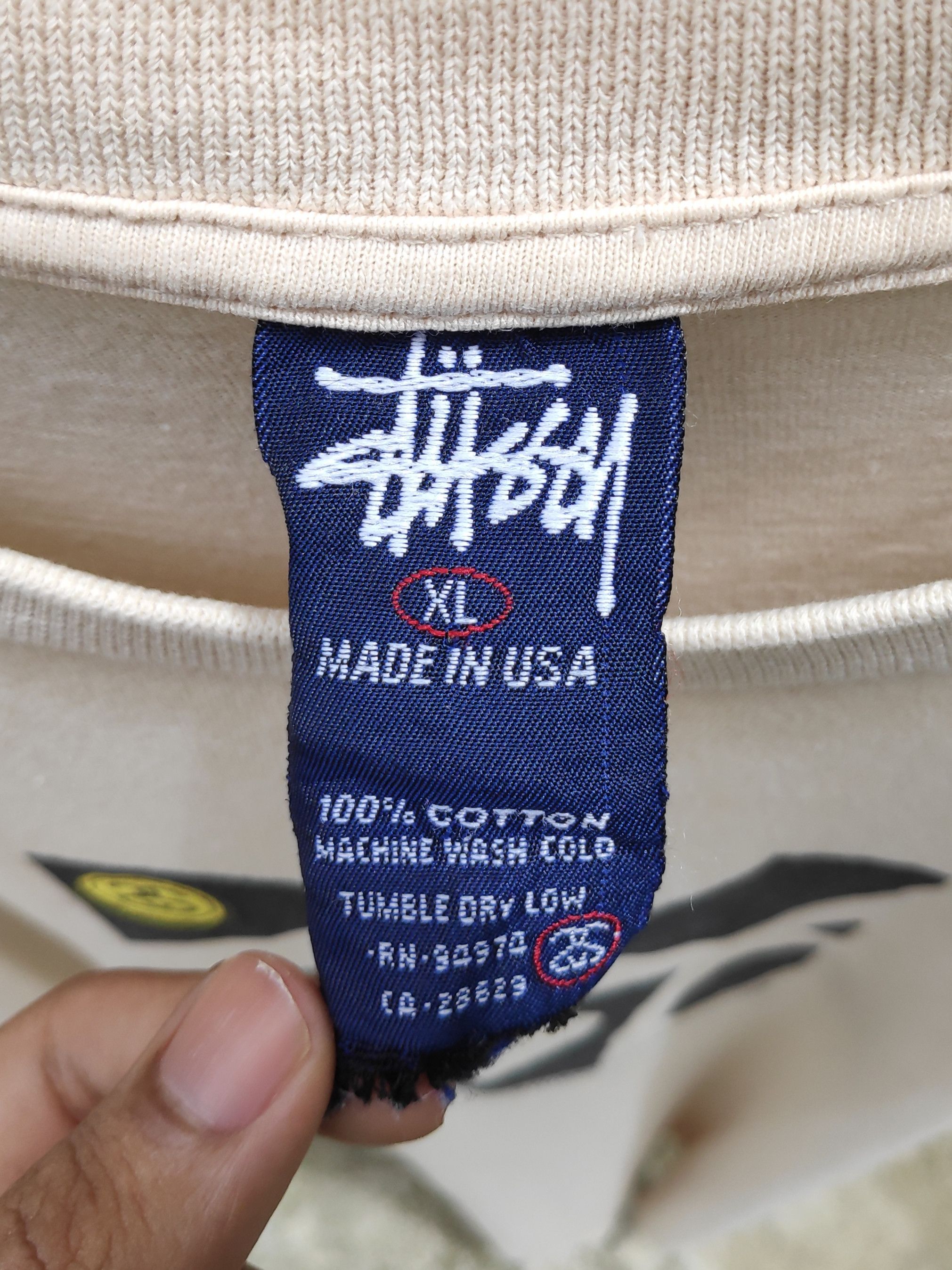 Stussy × Vintage 1990s Stussy SS International Vintage Tee Big Logo T Shirt Size US XL / EU 56 / 4 - 8 Thumbnail