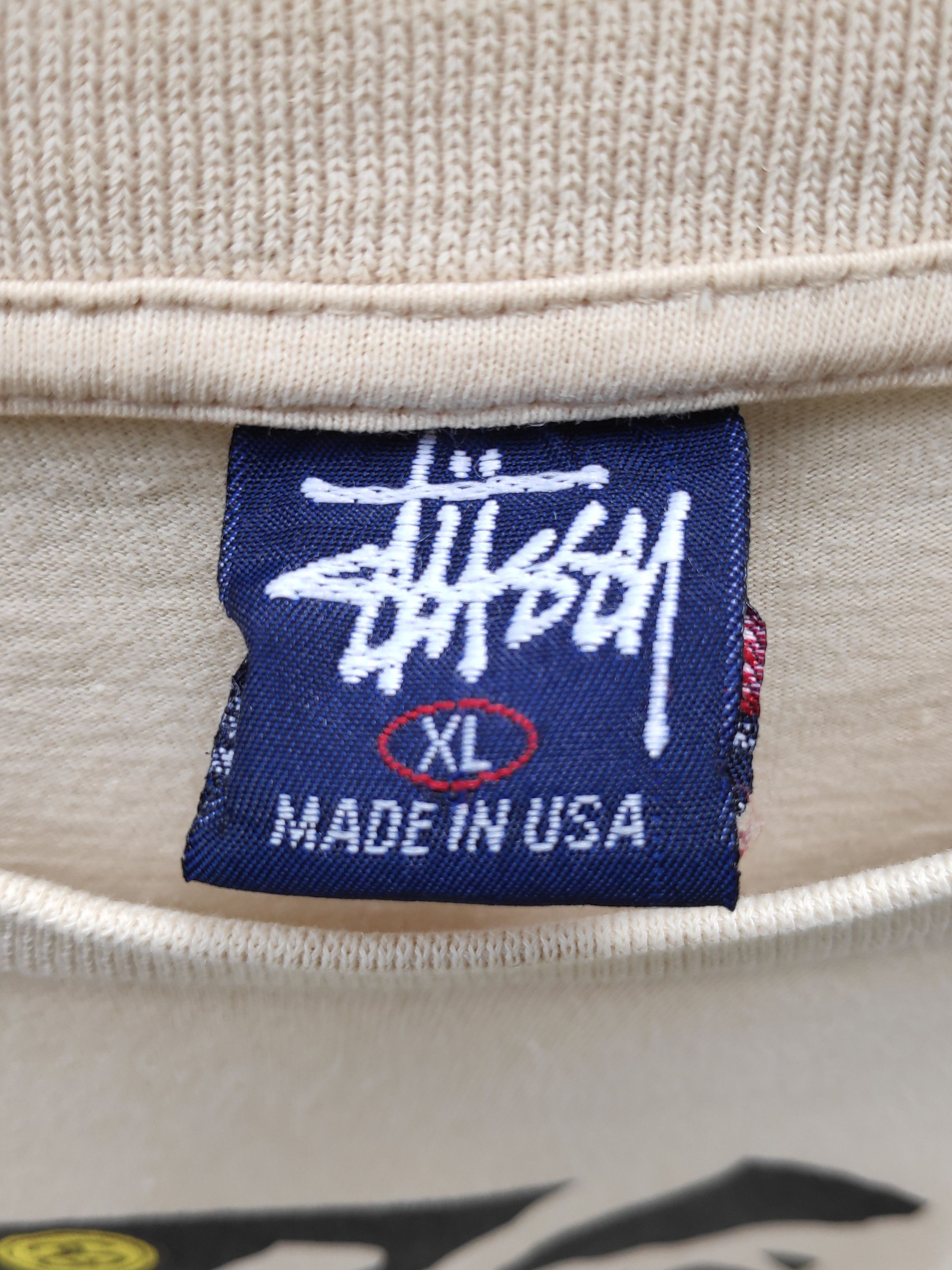 Stussy × Vintage 1990s Stussy SS International Vintage Tee Big Logo T Shirt Size US XL / EU 56 / 4 - 6 Thumbnail