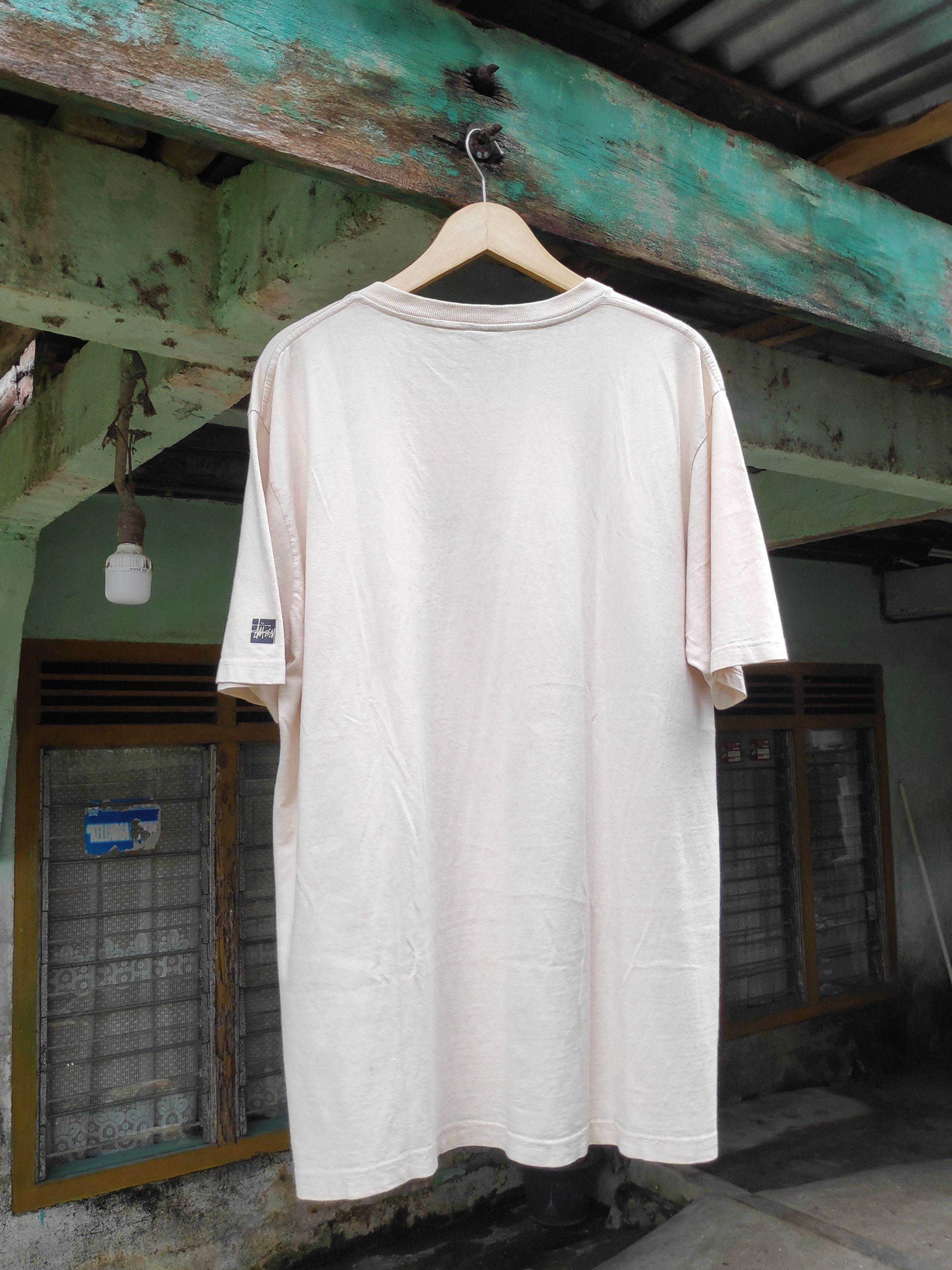 Stussy × Vintage 1990s Stussy SS International Vintage Tee Big Logo T Shirt Size US XL / EU 56 / 4 - 5 Thumbnail