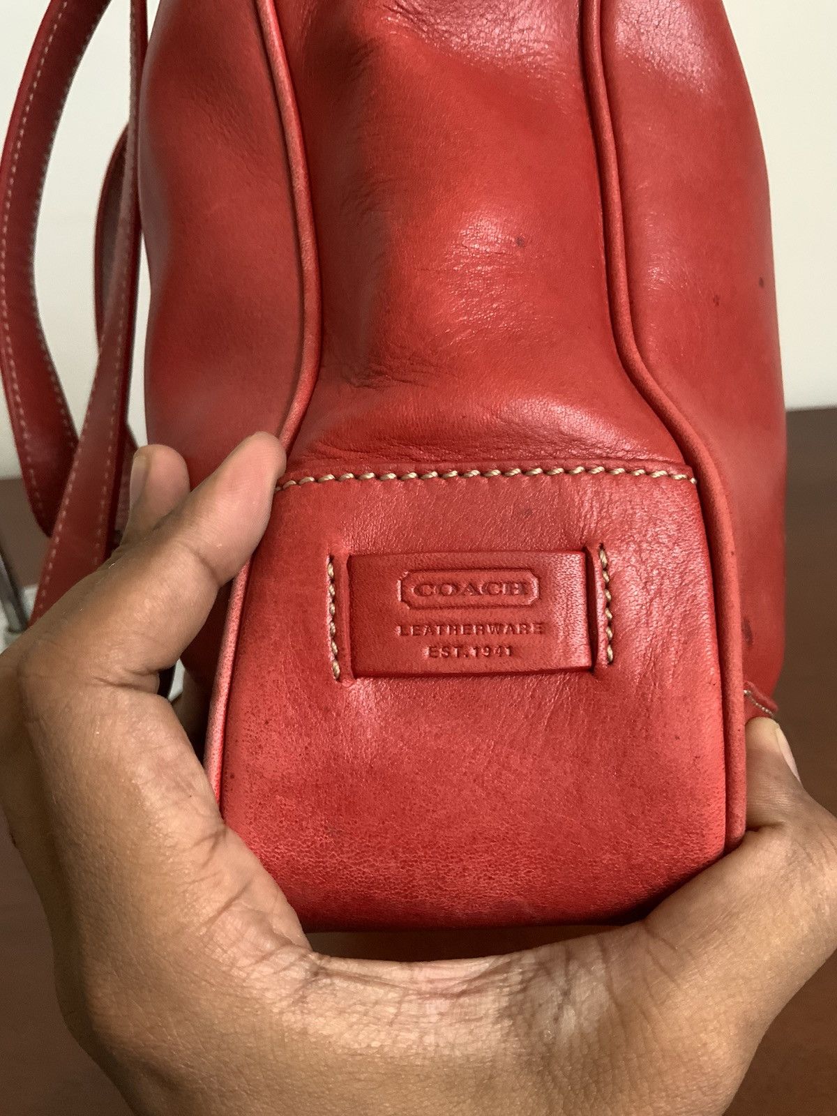 Coach Vintage Coach Leather Tote Bag Size ONE SIZE - 8 Thumbnail