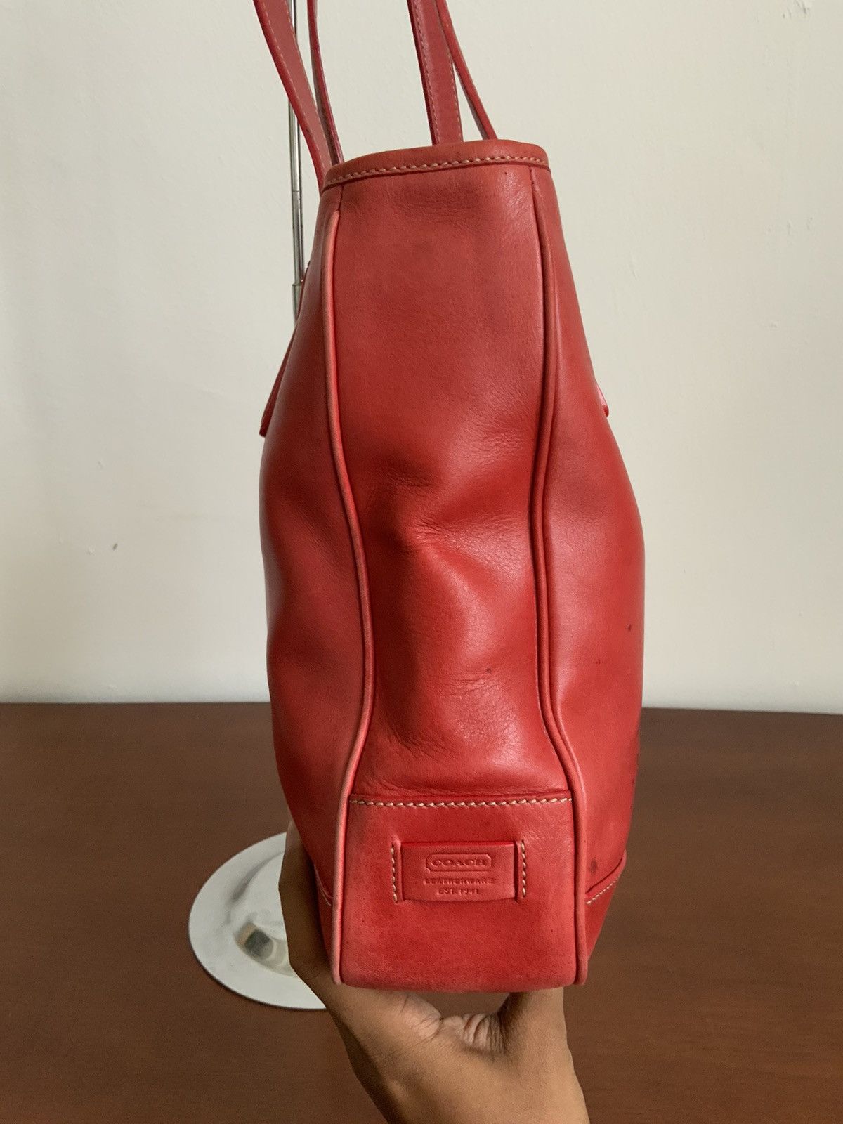Coach Vintage Coach Leather Tote Bag Size ONE SIZE - 6 Thumbnail
