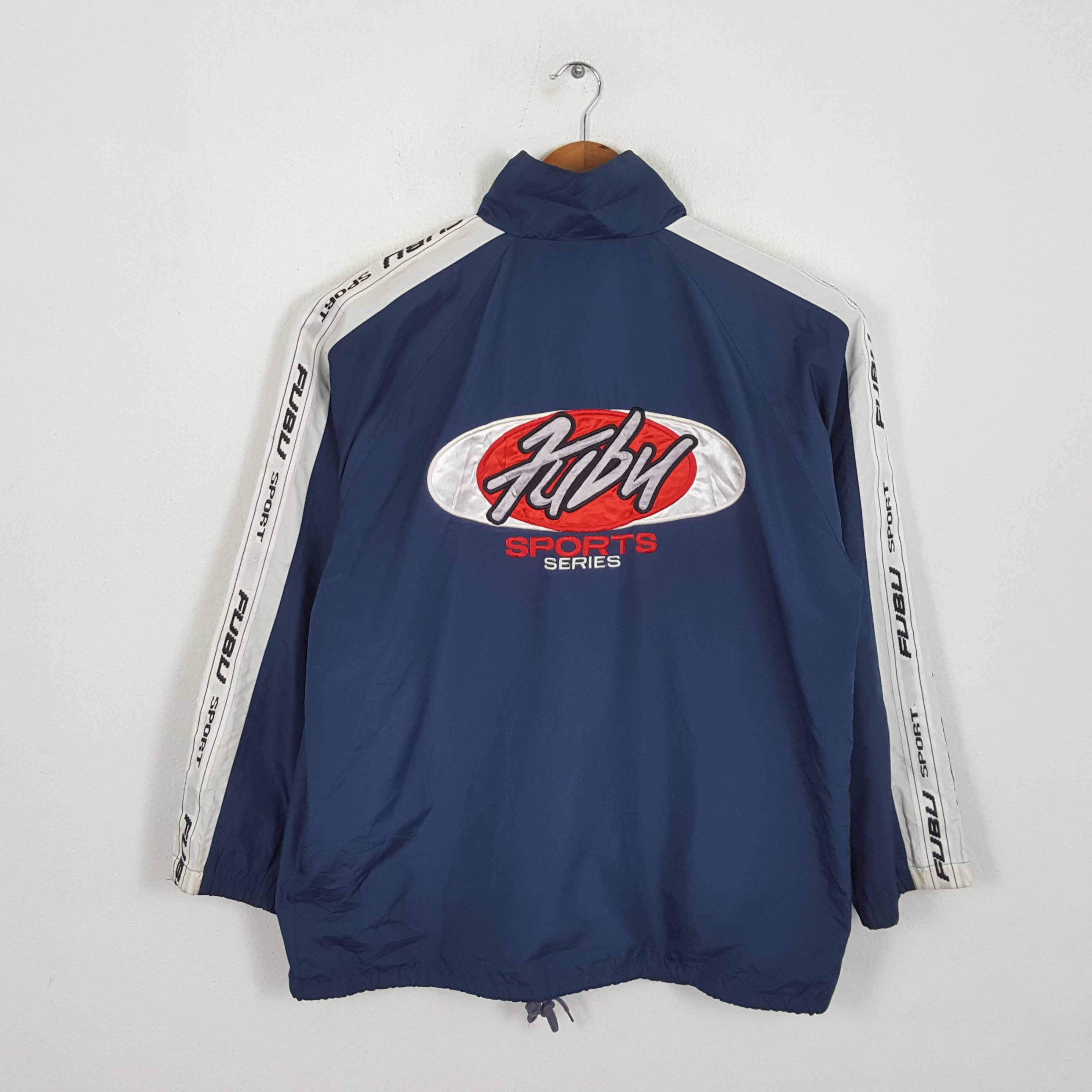 Vintage FUBU SPOPRTS SERIES Embroidery Logo Windbreaker
