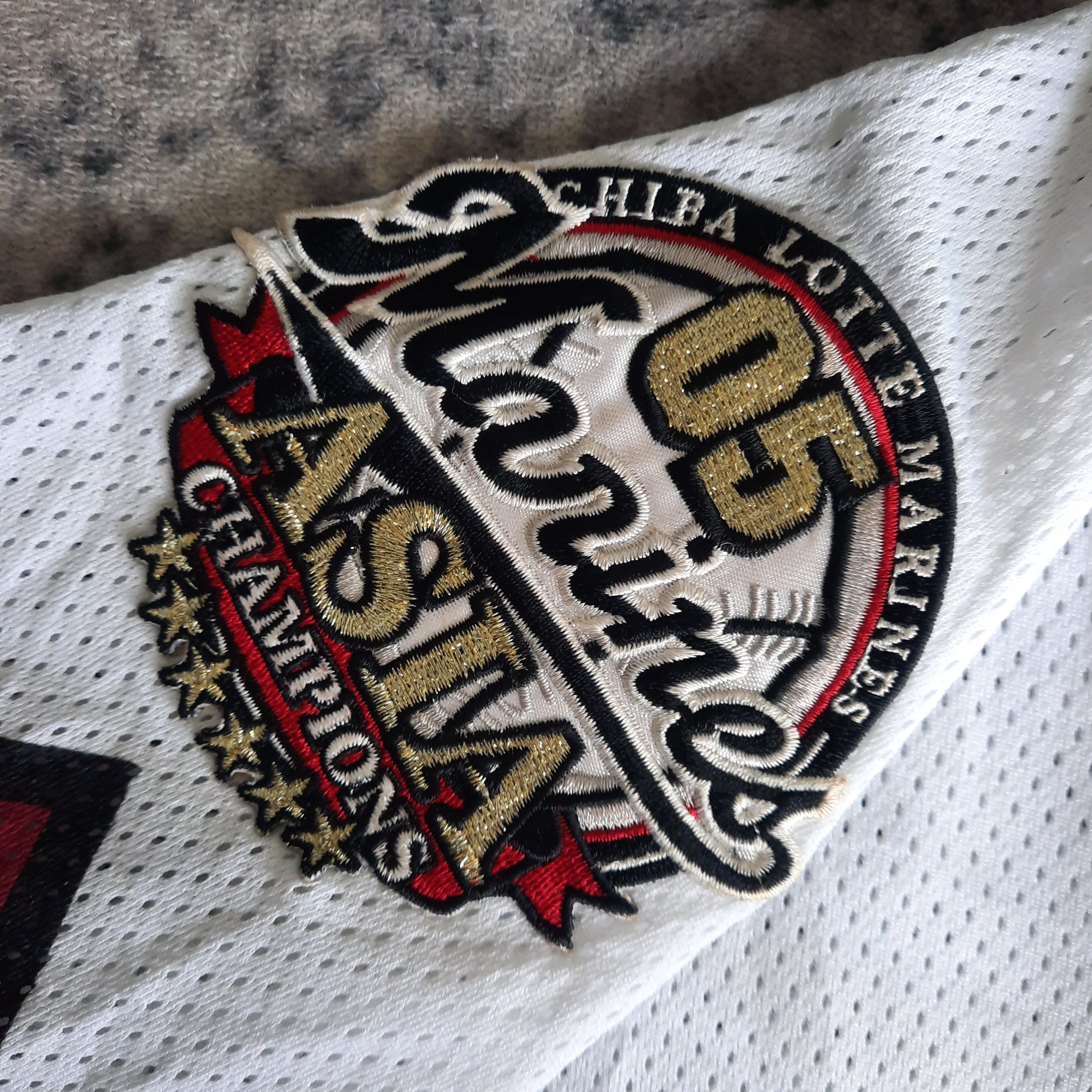 Japanese Brand 🔥NPB chiba lotte marines baseball jersey Size US M / EU 48-50 / 2 - 3 Thumbnail