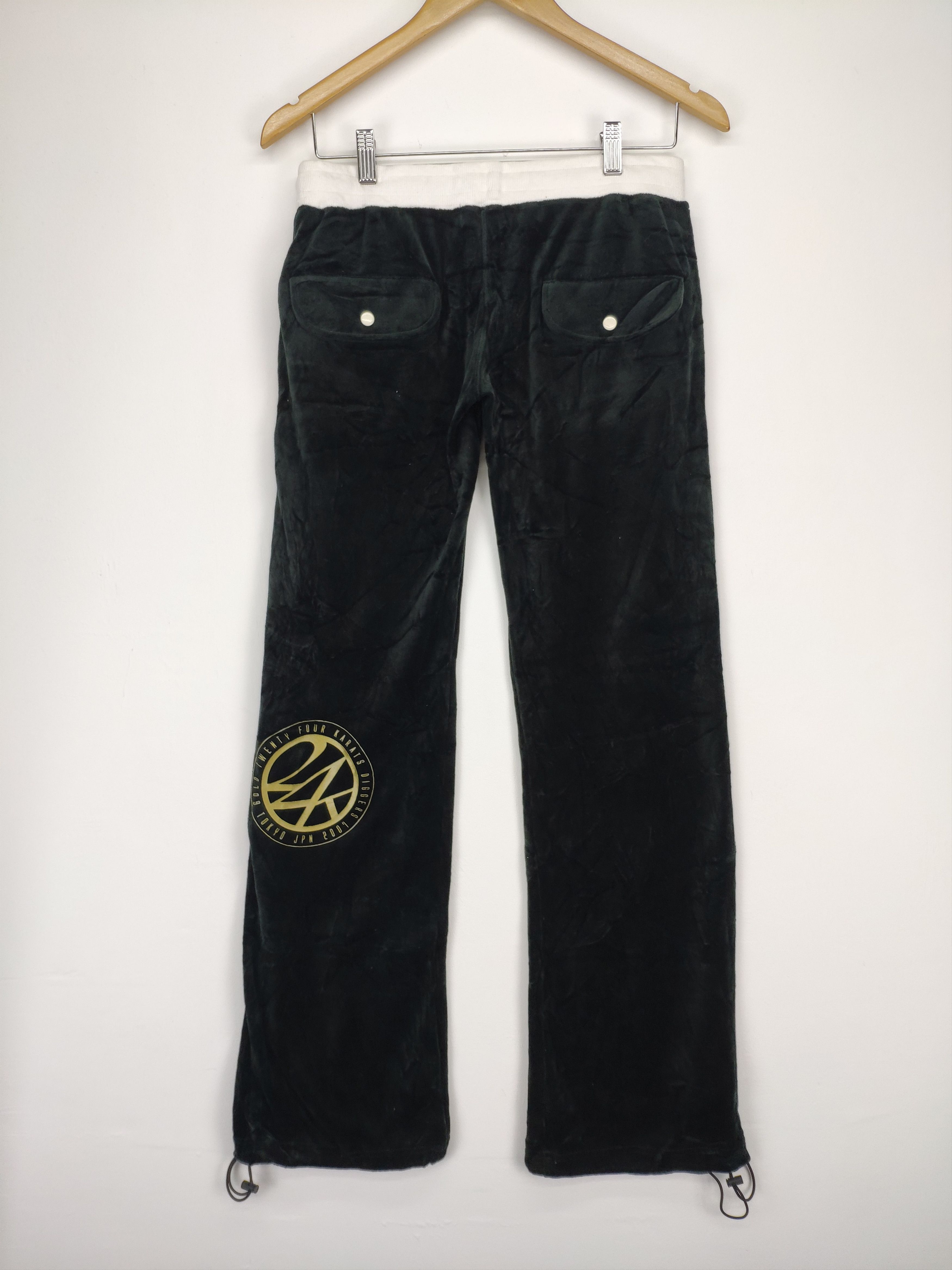 Japanese Brand Vintage Japanese Sweatpants Velvet 24 Karat Size US 30 / EU 46 - 11 Thumbnail