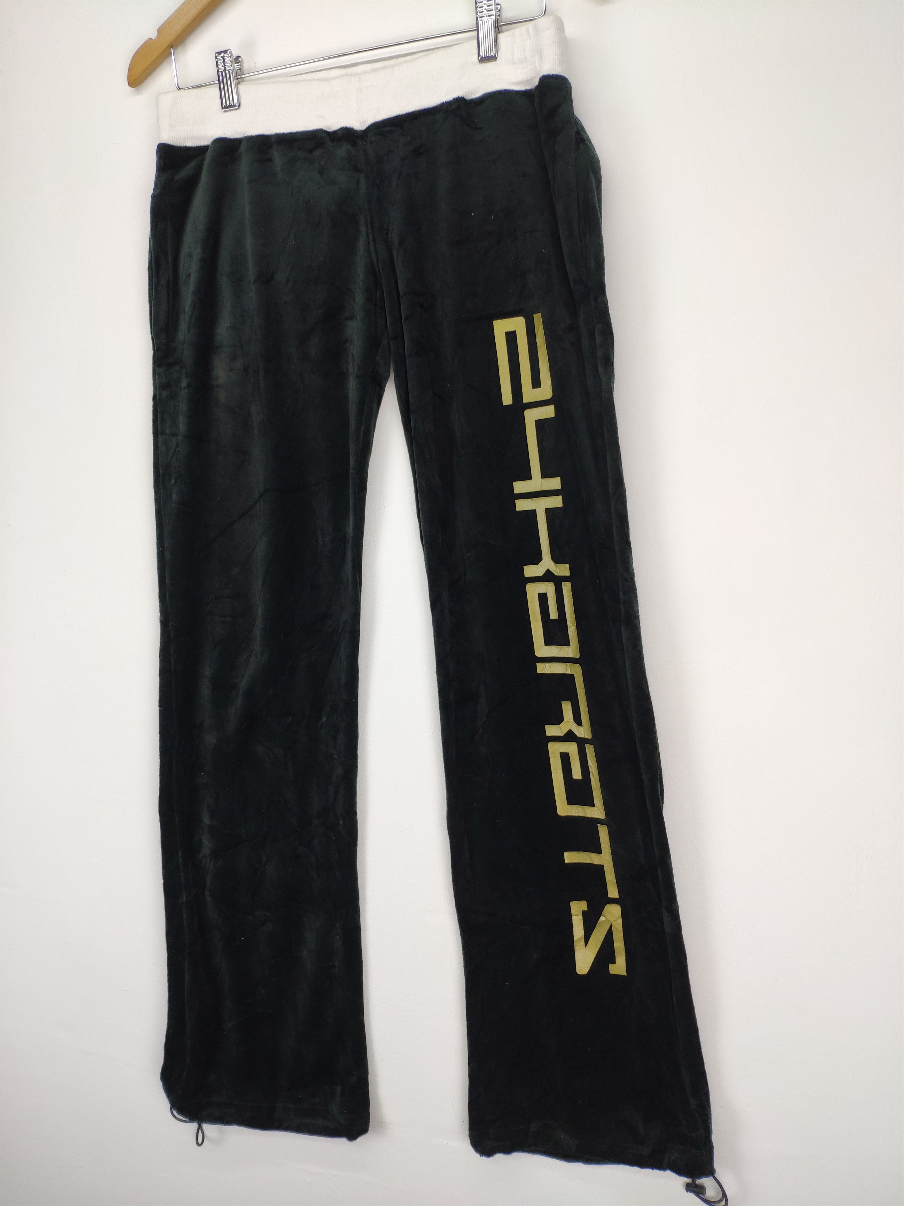 Japanese Brand Vintage Japanese Sweatpants Velvet 24 Karat Size US 30 / EU 46 - 2 Thumbnail