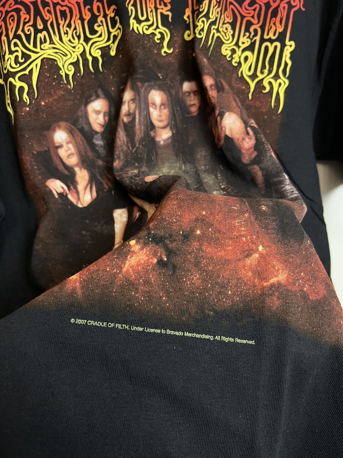 Band Tees Rare Vintage Cradle of Filth Tourniquet Black Metal Band Tee Size US L / EU 52-54 / 3 - 5 Thumbnail