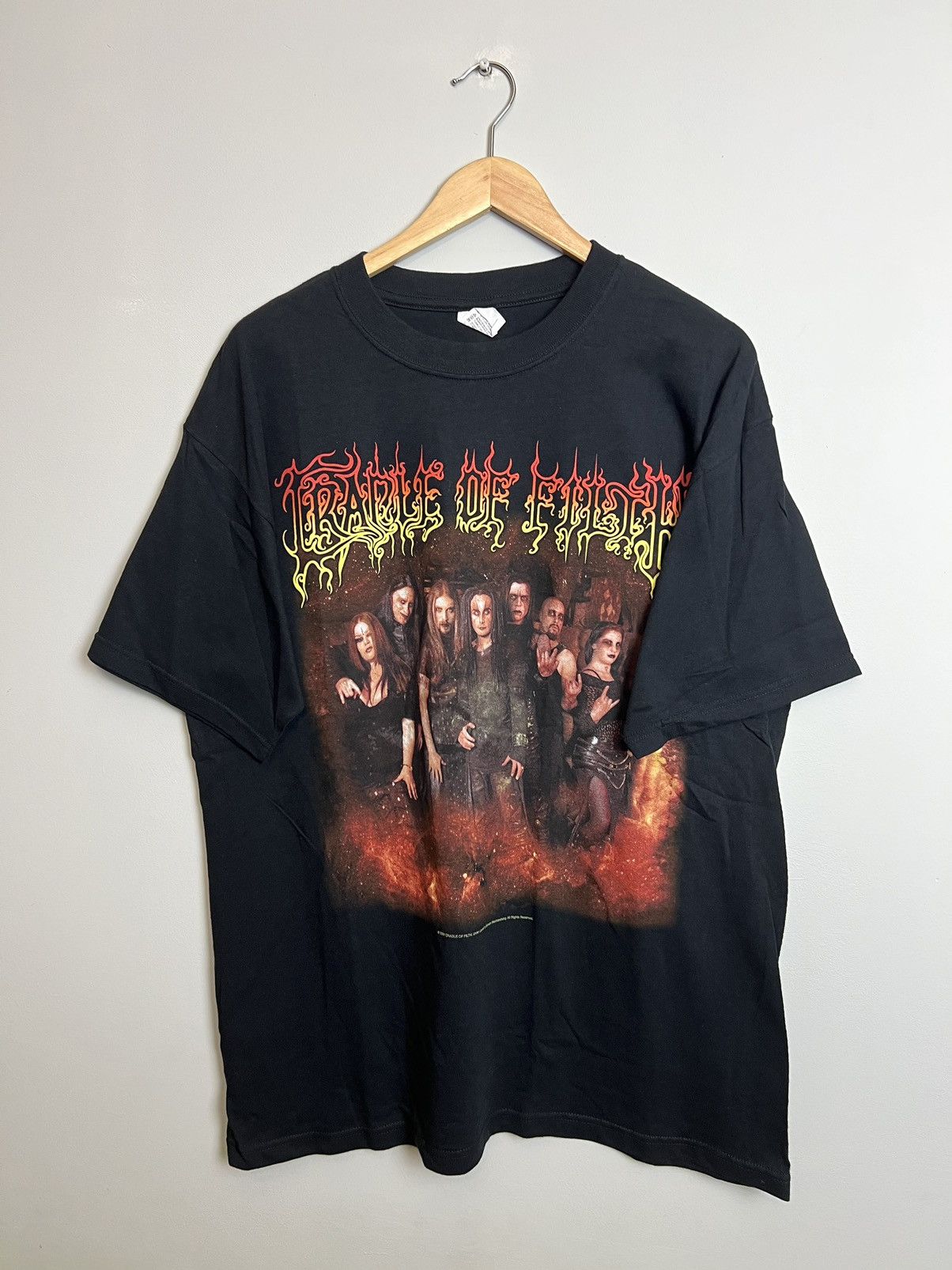 Vintage Rare Vintage Cradle of Filth Tourniquet Black Metal Band Tee ...