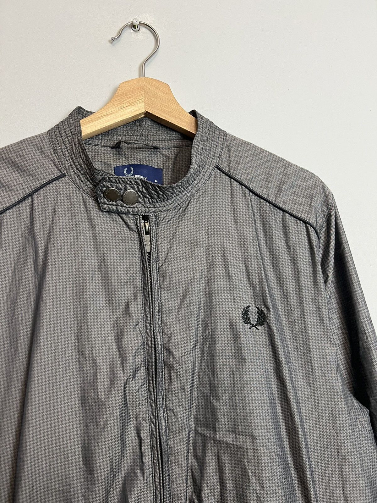 Fred Perry Rare Fred Perry Houndstooth Light Jacket Casual Style Size US M / EU 48-50 / 2 - 3 Thumbnail