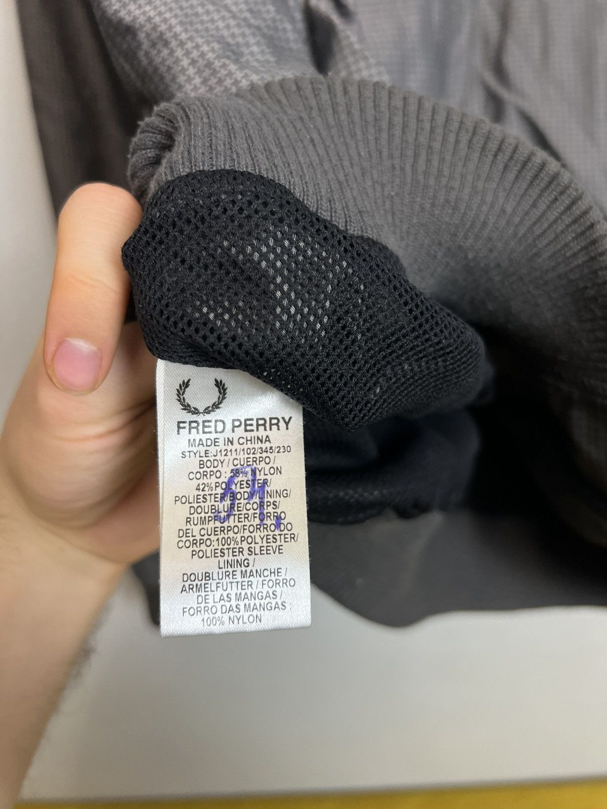 Fred Perry Rare Fred Perry Houndstooth Light Jacket Casual Style Size US M / EU 48-50 / 2 - 7 Thumbnail
