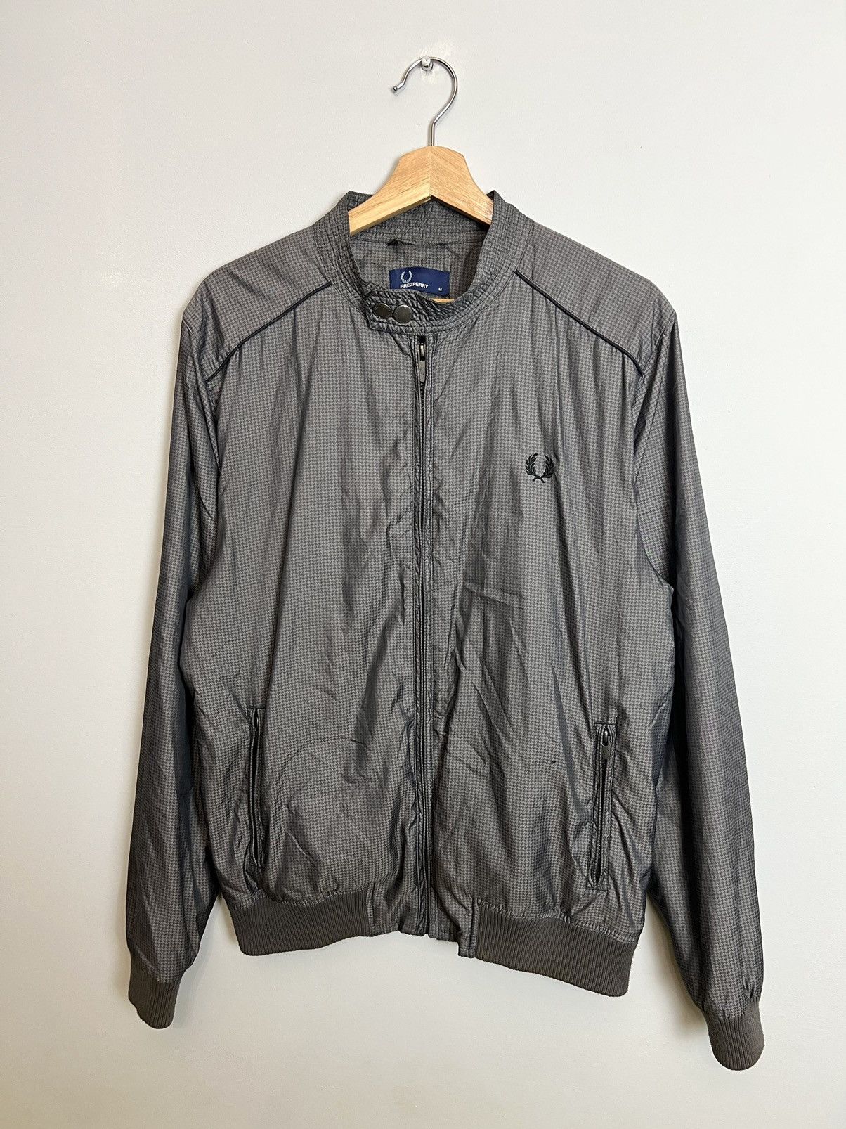 Fred Perry Rare Fred Perry Houndstooth Light Jacket Casual Style Size US M / EU 48-50 / 2 - 1 Thumbnail