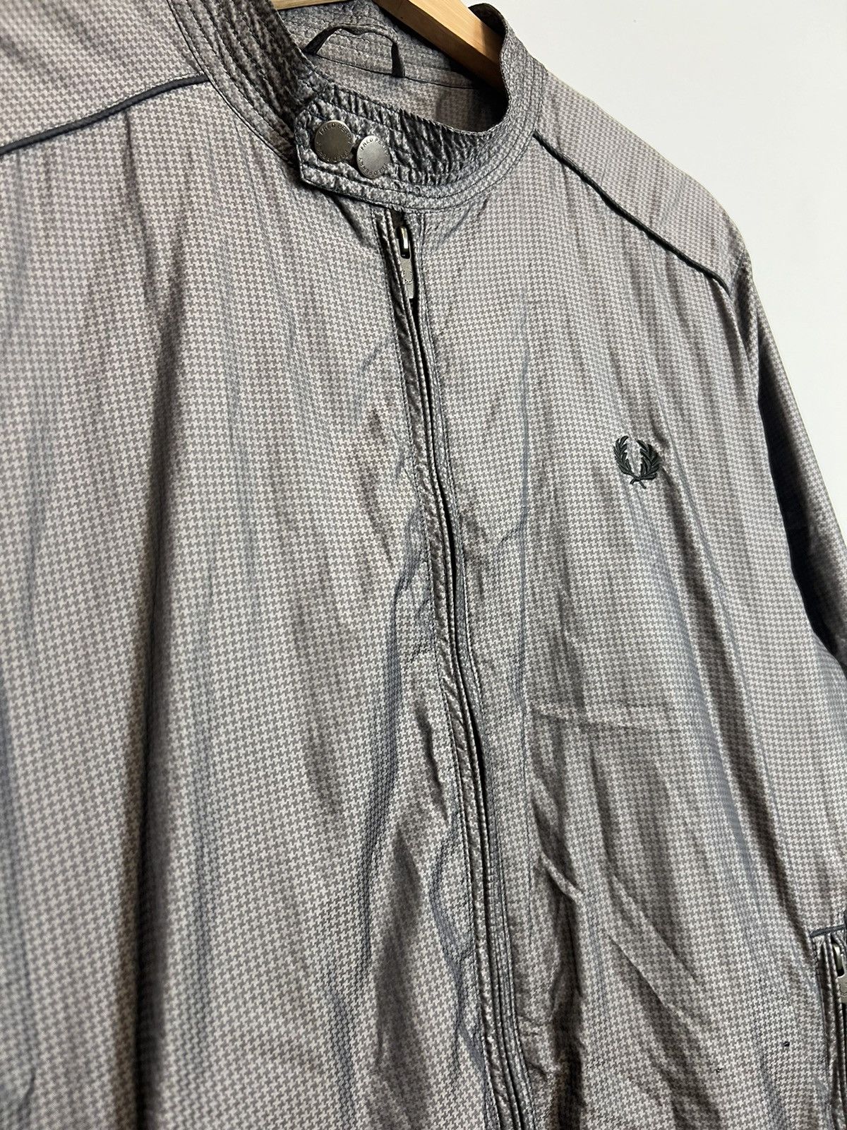 Fred Perry Rare Fred Perry Houndstooth Light Jacket Casual Style Size US M / EU 48-50 / 2 - 4 Thumbnail