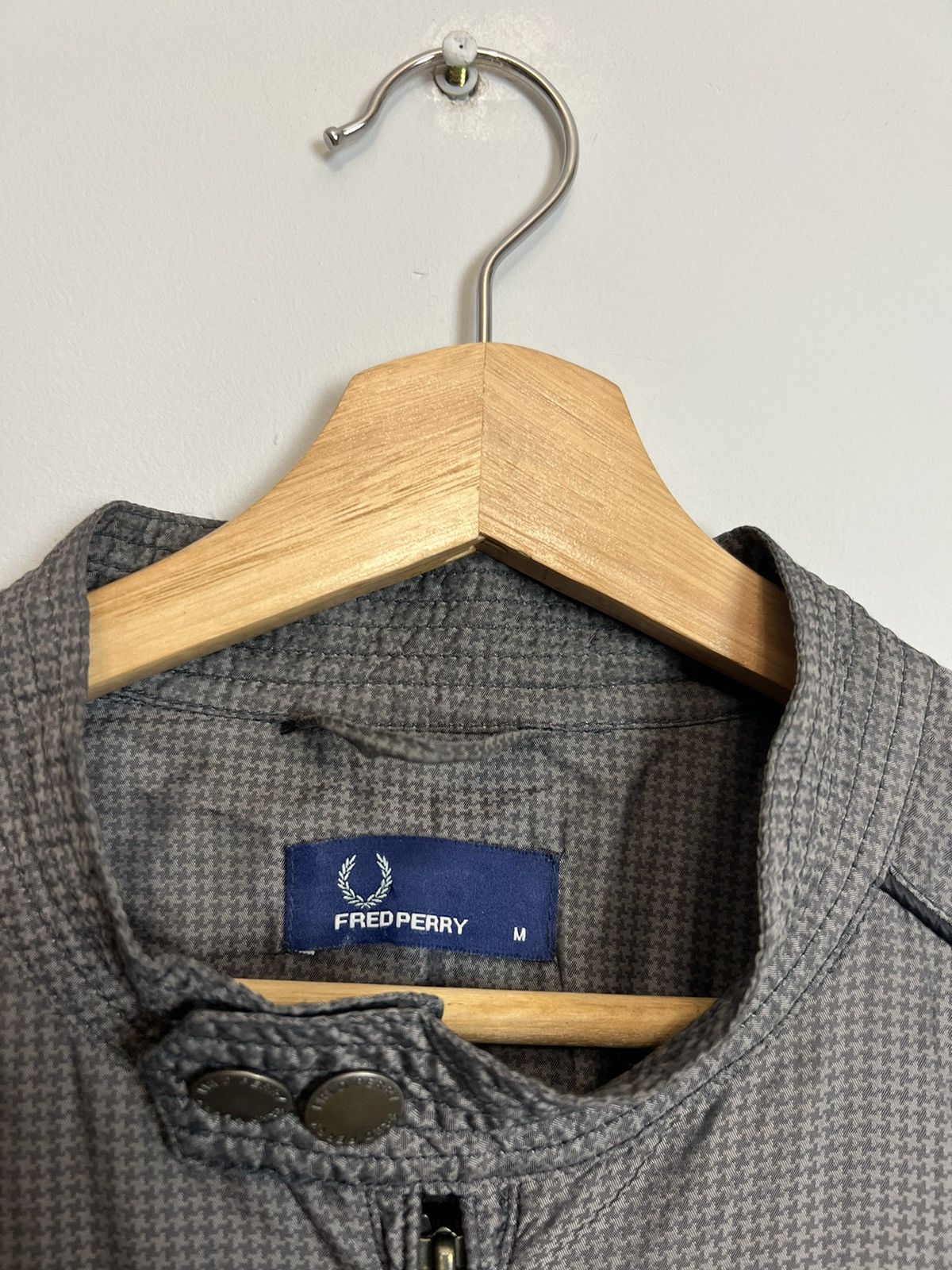 Fred Perry Rare Fred Perry Houndstooth Light Jacket Casual Style Size US M / EU 48-50 / 2 - 6 Thumbnail