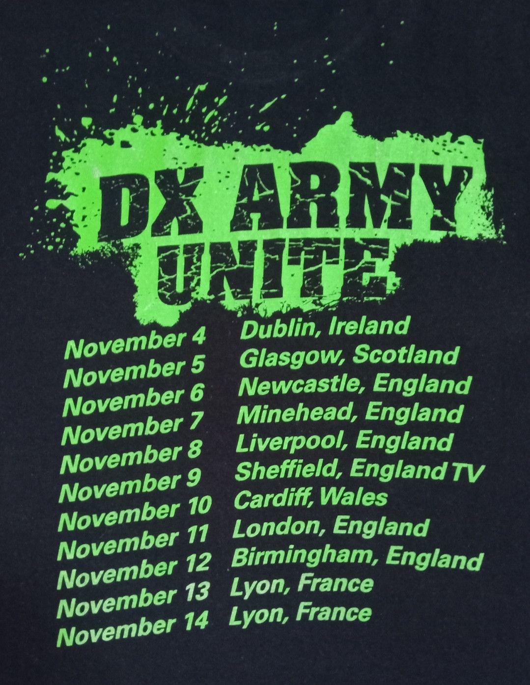 Band Tees × Vintage × WWE Vintage WWE DX : Invasion Tour 2009 T-shirt Size US L / EU 52-54 / 3 - 11 Thumbnail