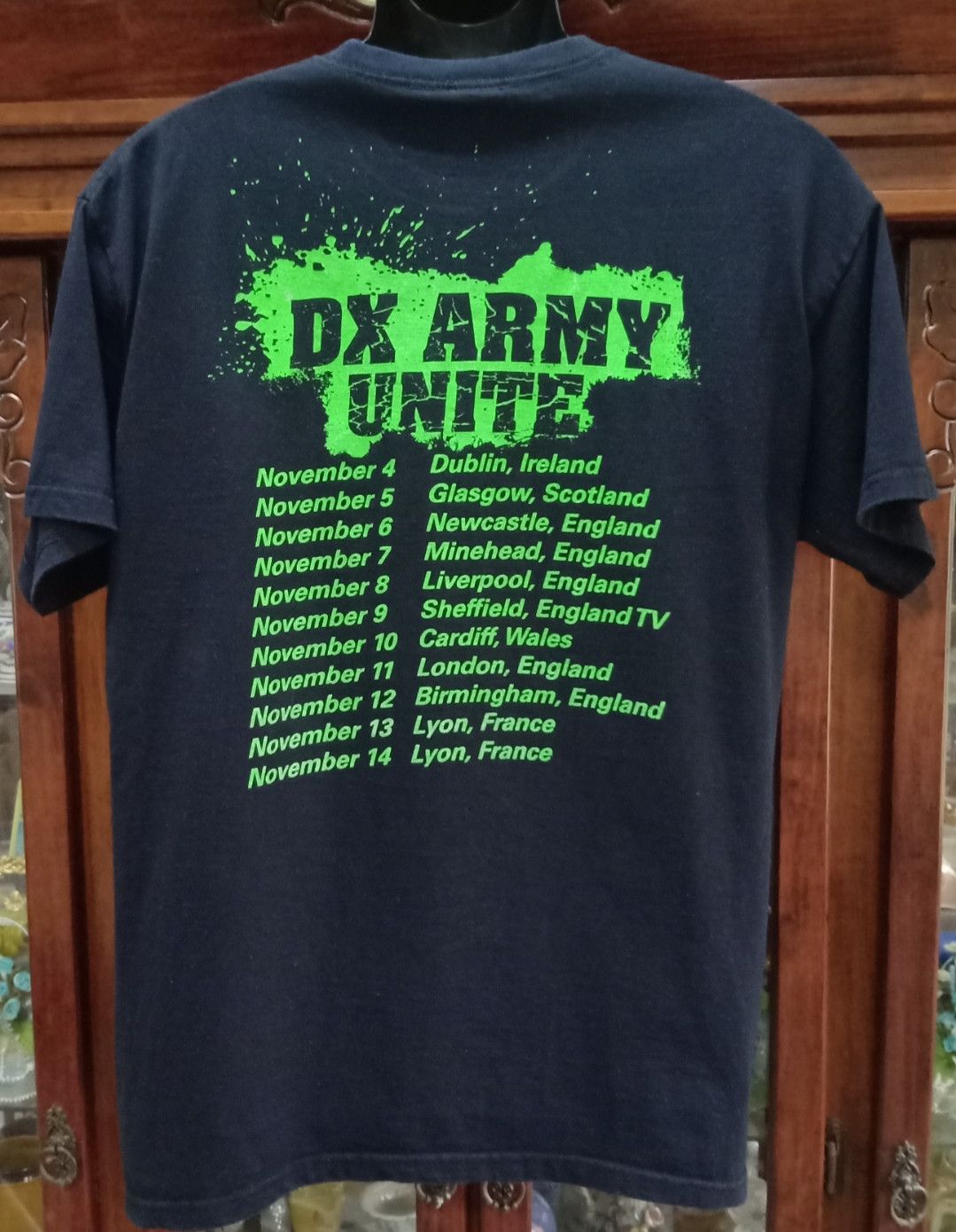 Band Tees × Vintage × WWE Vintage WWE DX : Invasion Tour 2009 T-shirt Size US L / EU 52-54 / 3 - 2 Thumbnail
