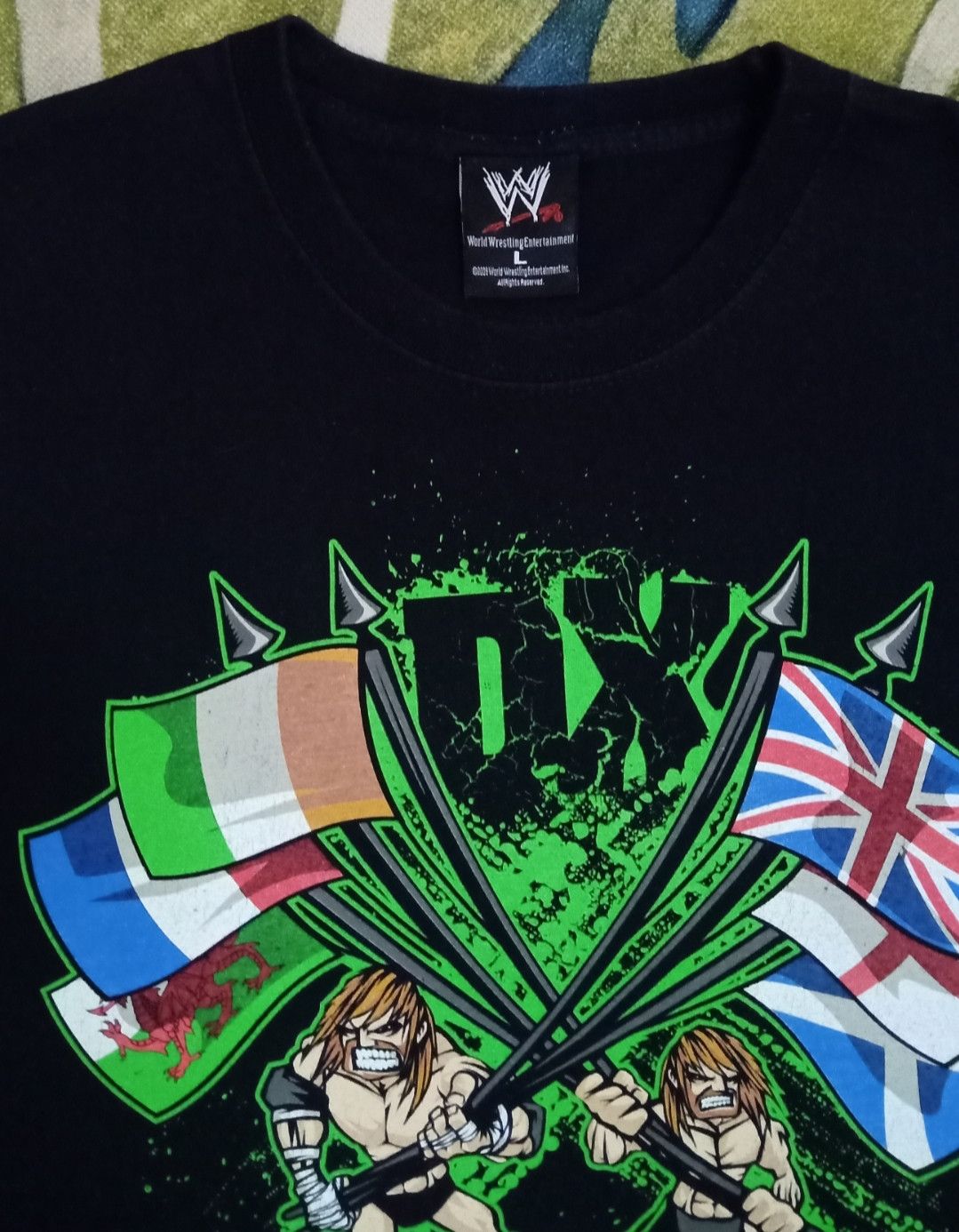 Band Tees × Vintage × WWE Vintage WWE DX : Invasion Tour 2009 T-shirt Size US L / EU 52-54 / 3 - 7 Thumbnail