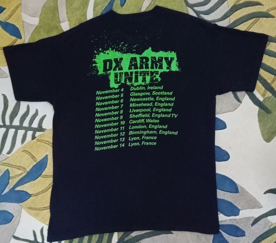 Band Tees × Vintage × WWE Vintage WWE DX : Invasion Tour 2009 T-shirt Size US L / EU 52-54 / 3 - 10 Thumbnail