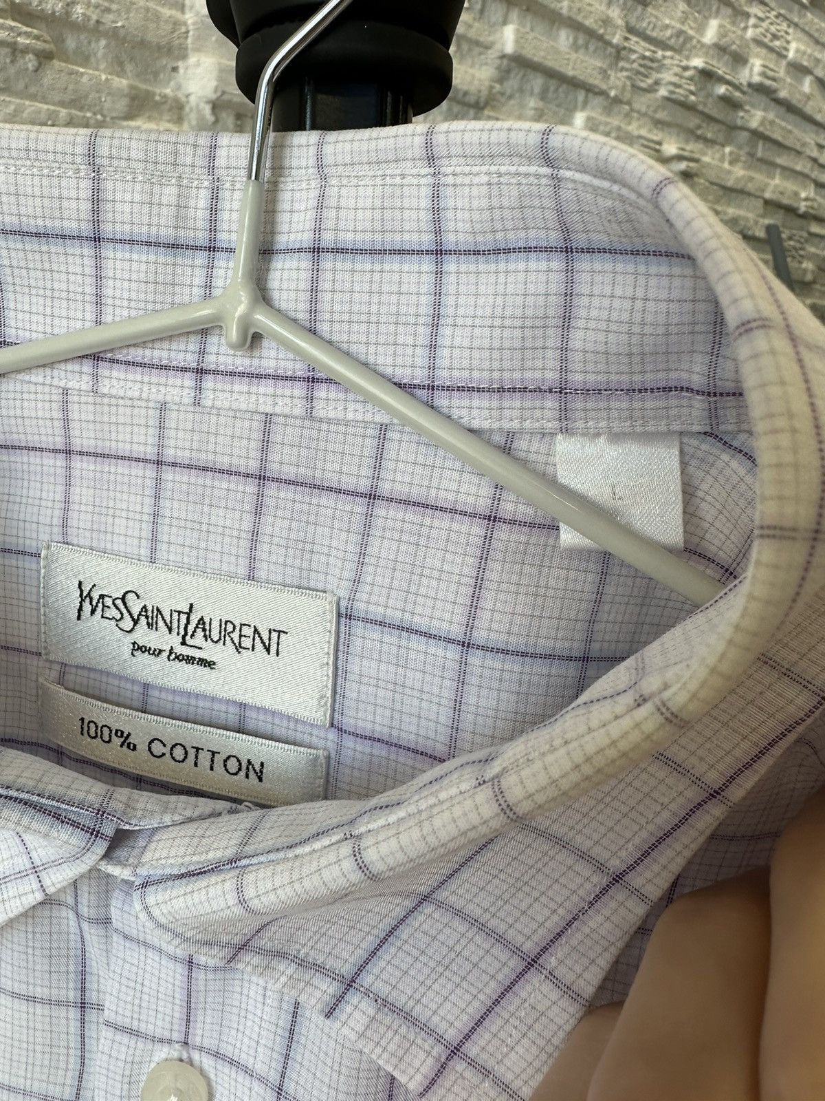 Yves Saint Laurent Yves Saint Laurent Shirt Size US L / EU 52-54 / 3 - 5 Thumbnail