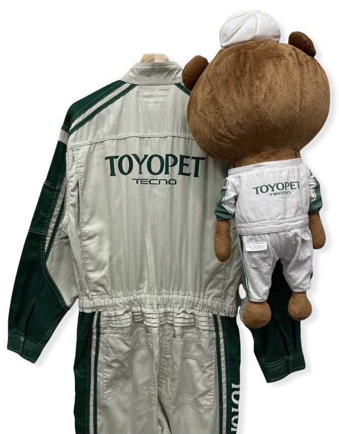 Vintage BEST! Vtg TOYOTA TOYOPET TECHNO Coverall Jumpsuit Size US 31 - 2 Thumbnail