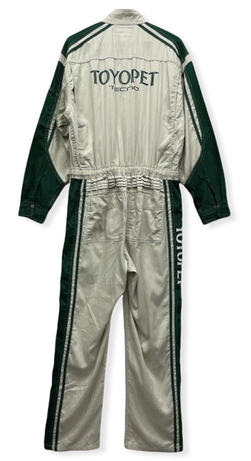 Vintage BEST! Vtg TOYOTA TOYOPET TECHNO Coverall Jumpsuit Size US 31 - 5 Thumbnail
