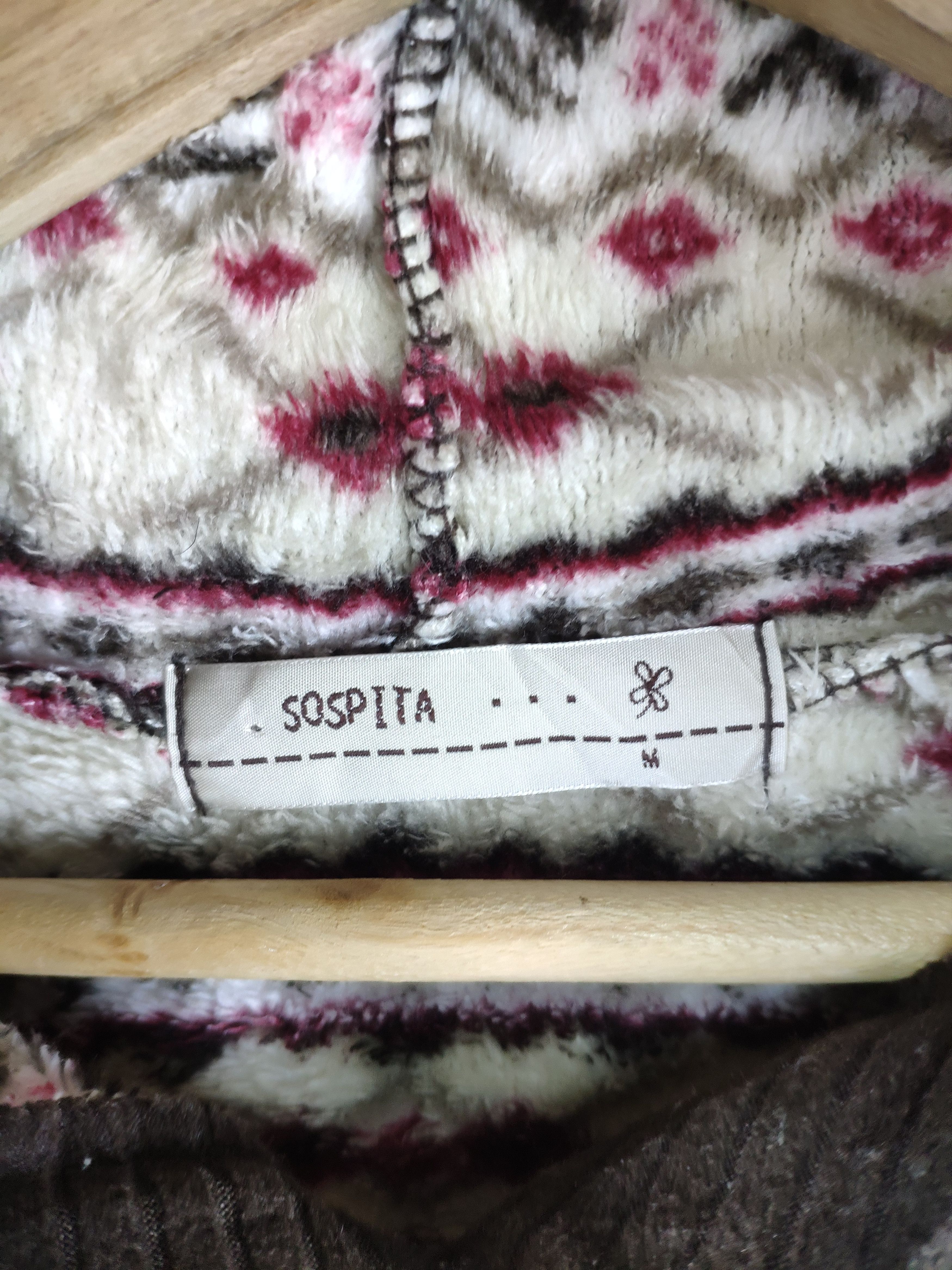 Japanese Brand × Native Fleece Cardigan Hoodie Native Style by SOSPITA Size M / US 6-8 / IT 42-44 - 12 Thumbnail