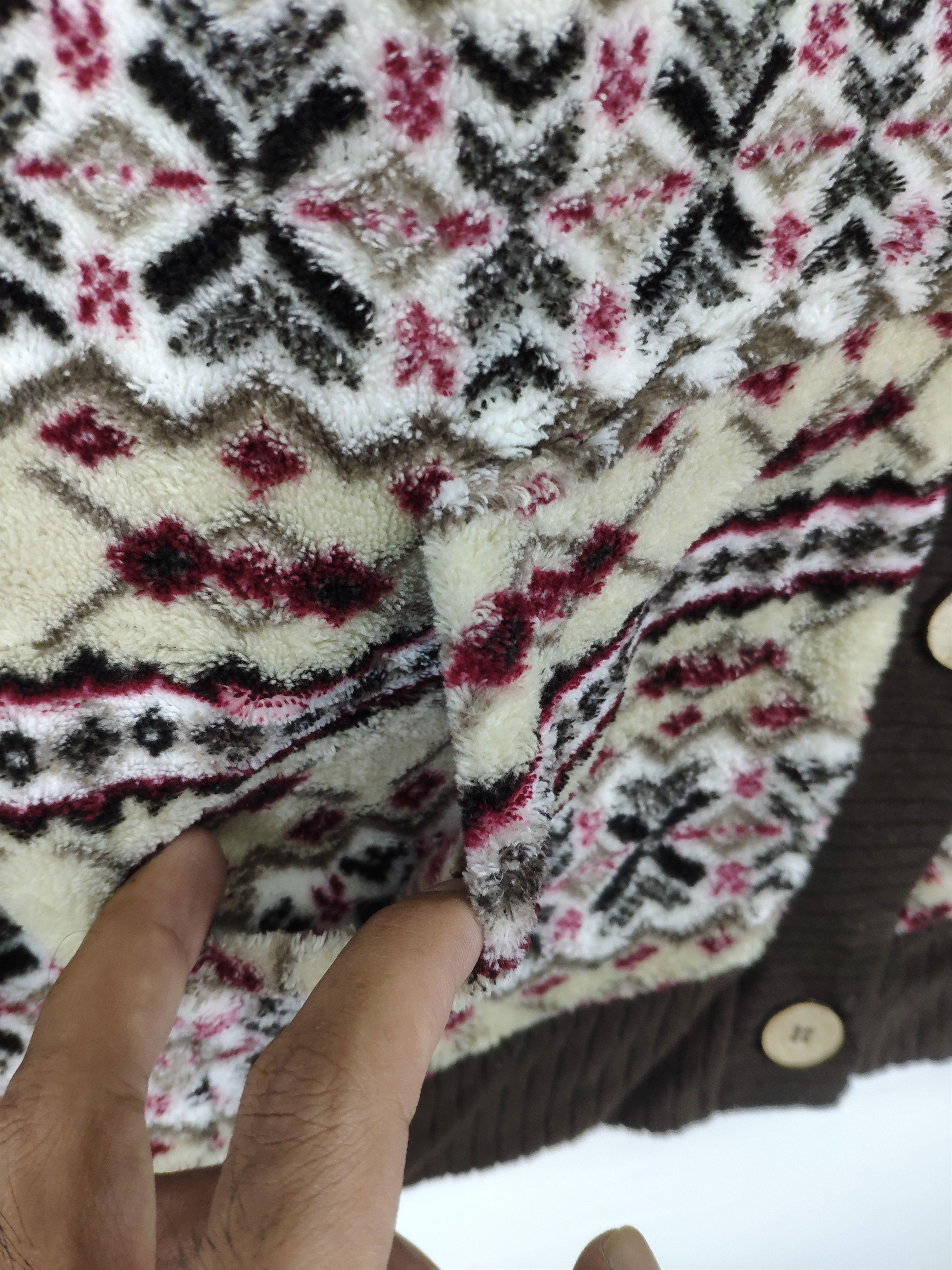 Japanese Brand × Native Fleece Cardigan Hoodie Native Style by SOSPITA Size M / US 6-8 / IT 42-44 - 9 Thumbnail