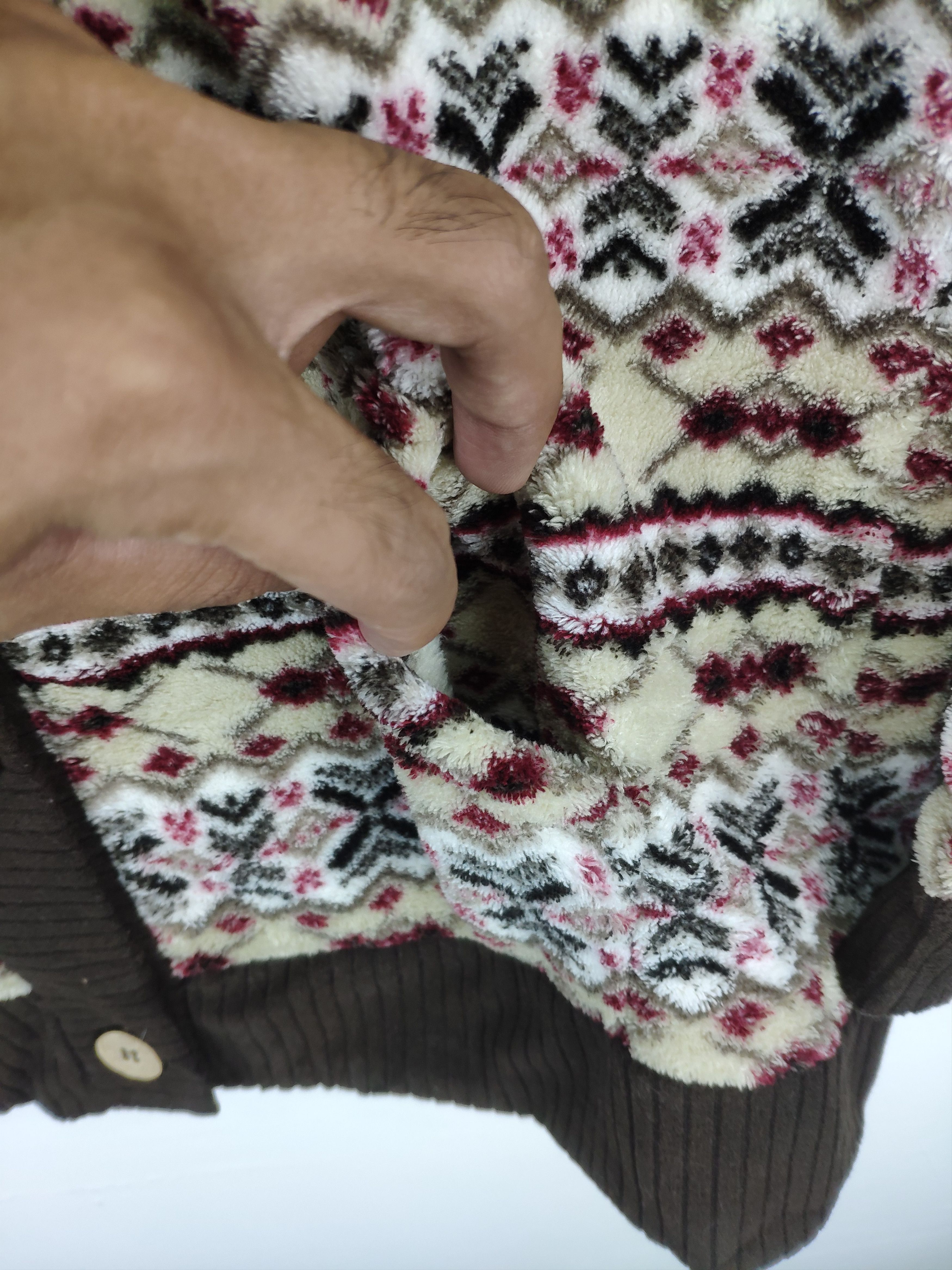 Japanese Brand × Native Fleece Cardigan Hoodie Native Style by SOSPITA Size M / US 6-8 / IT 42-44 - 8 Thumbnail
