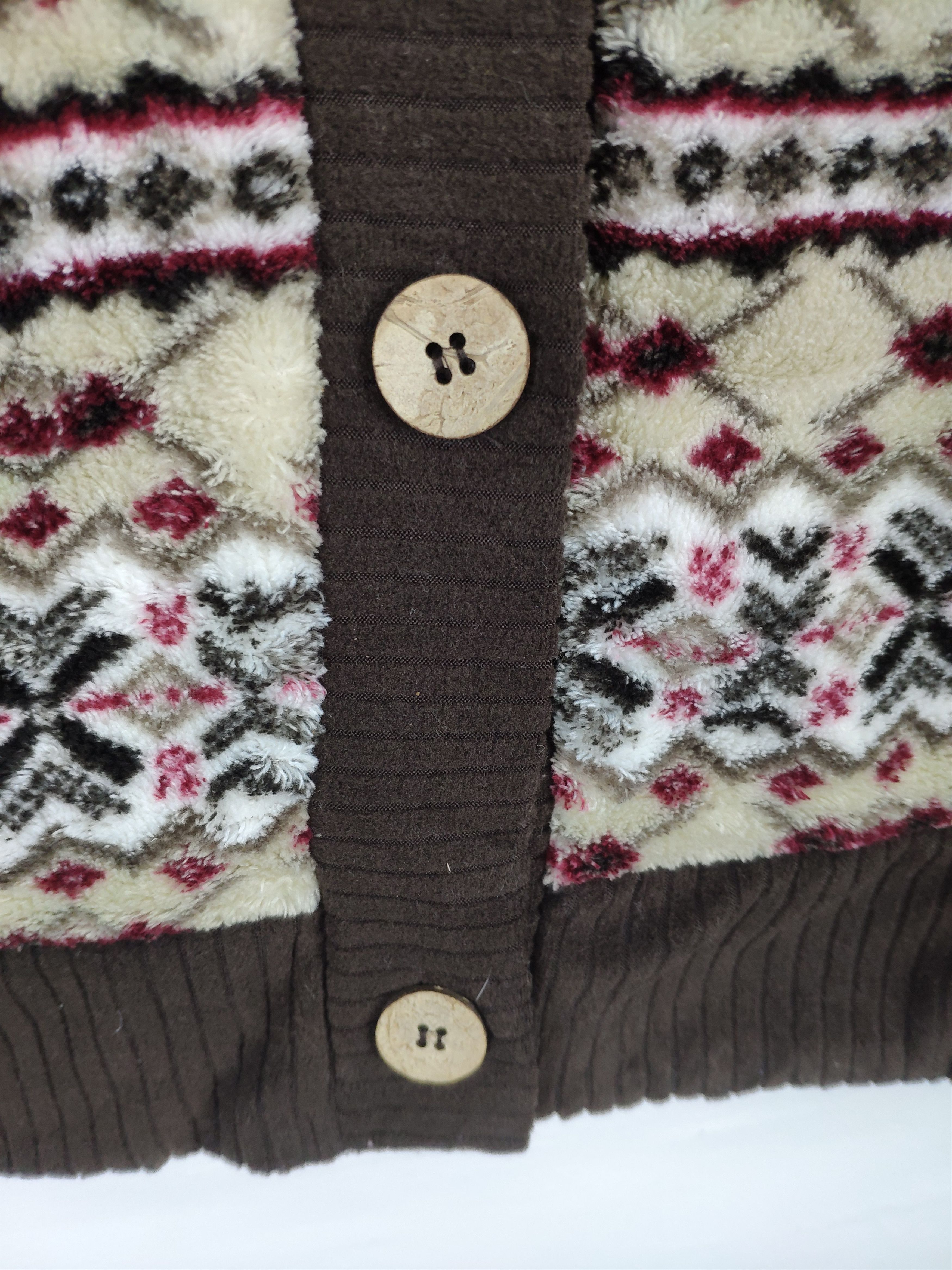 Japanese Brand × Native Fleece Cardigan Hoodie Native Style by SOSPITA Size M / US 6-8 / IT 42-44 - 10 Thumbnail