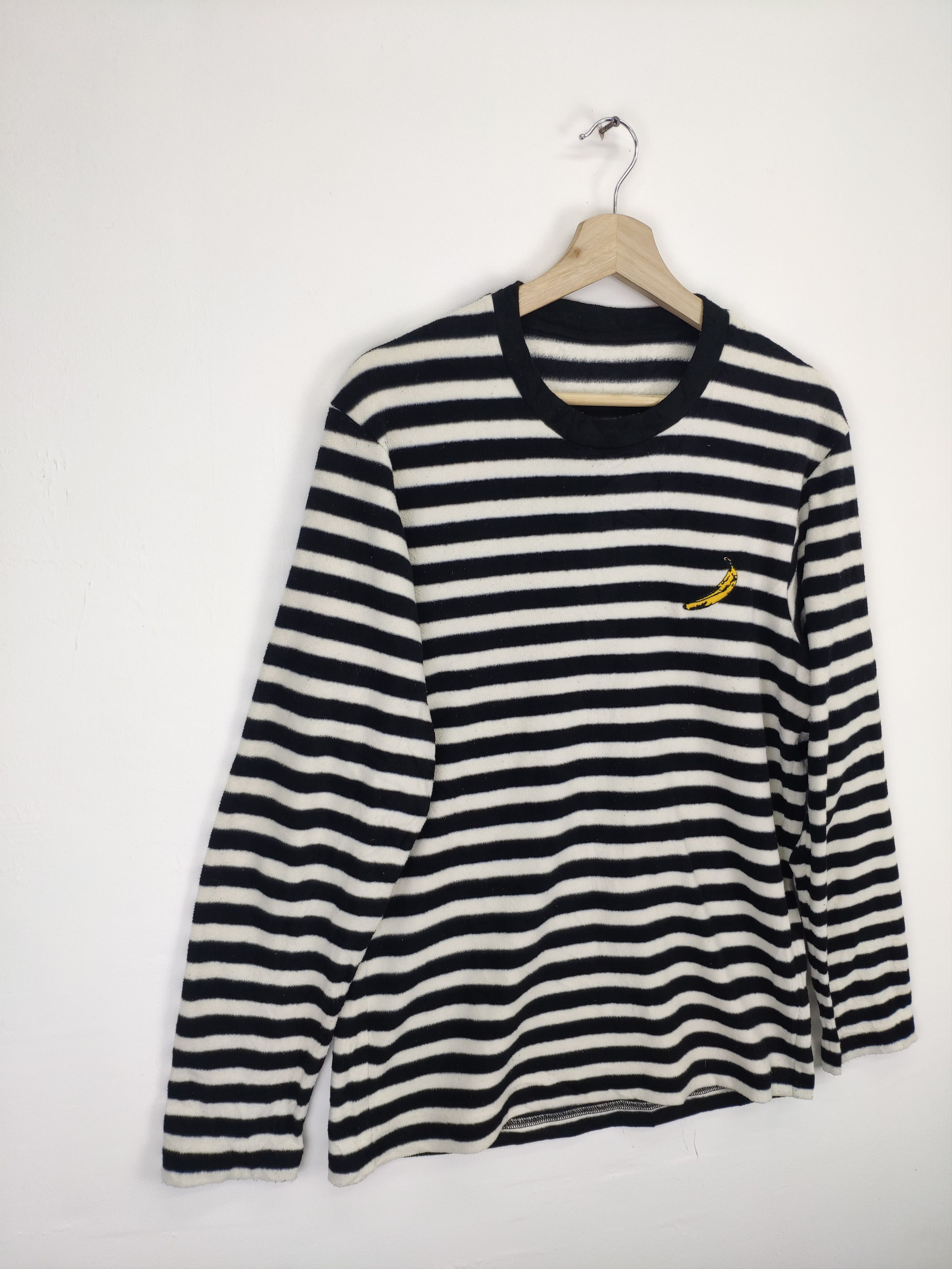 Andy Warhol × Japanese Brand Designer Andy Warhol x Uniqlo Long Sleeve Shirt Striped Size US M / EU 48-50 / 2 - 3 Thumbnail