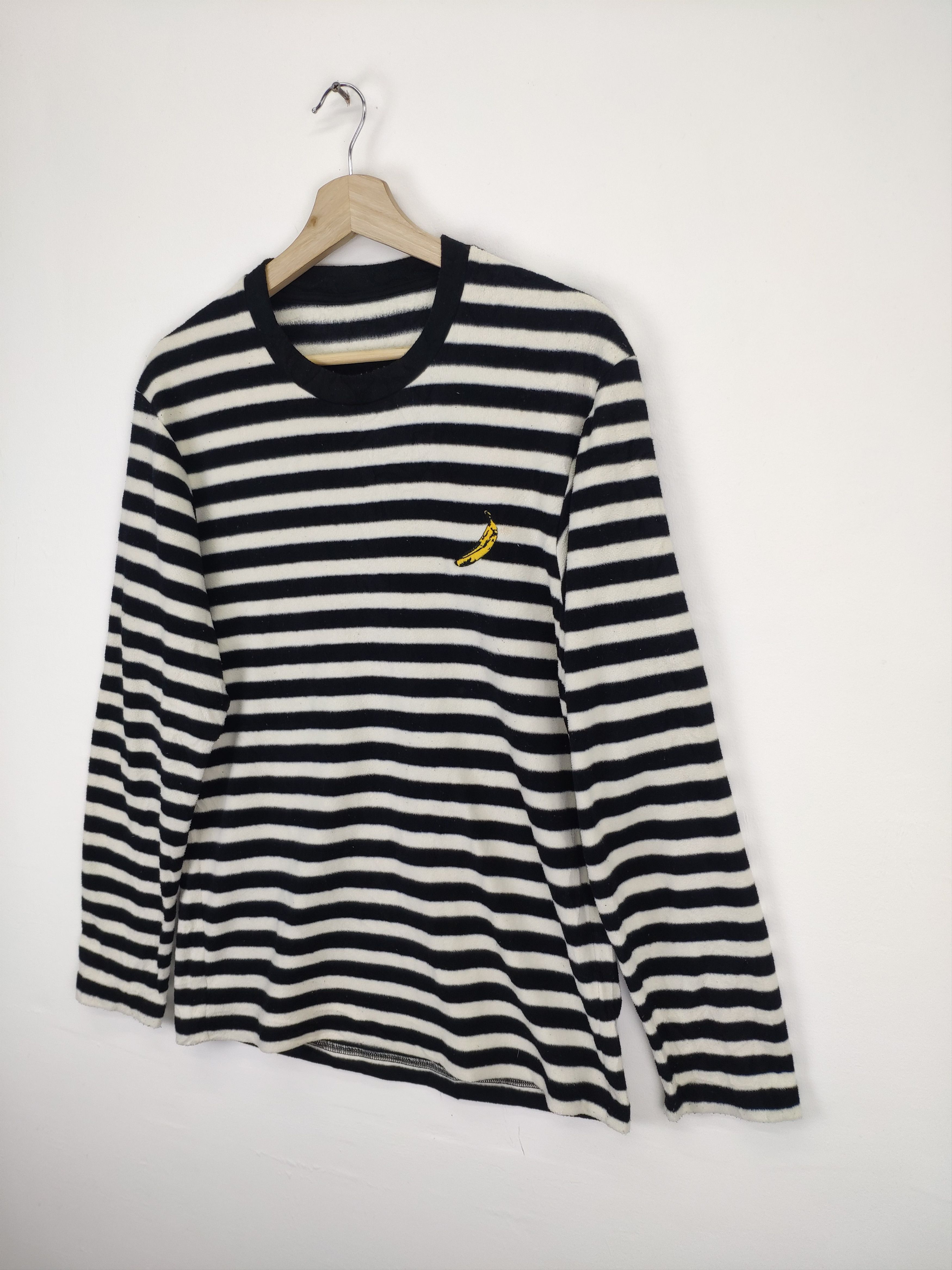 Andy Warhol × Japanese Brand Designer Andy Warhol x Uniqlo Long Sleeve Shirt Striped Size US M / EU 48-50 / 2 - 2 Thumbnail
