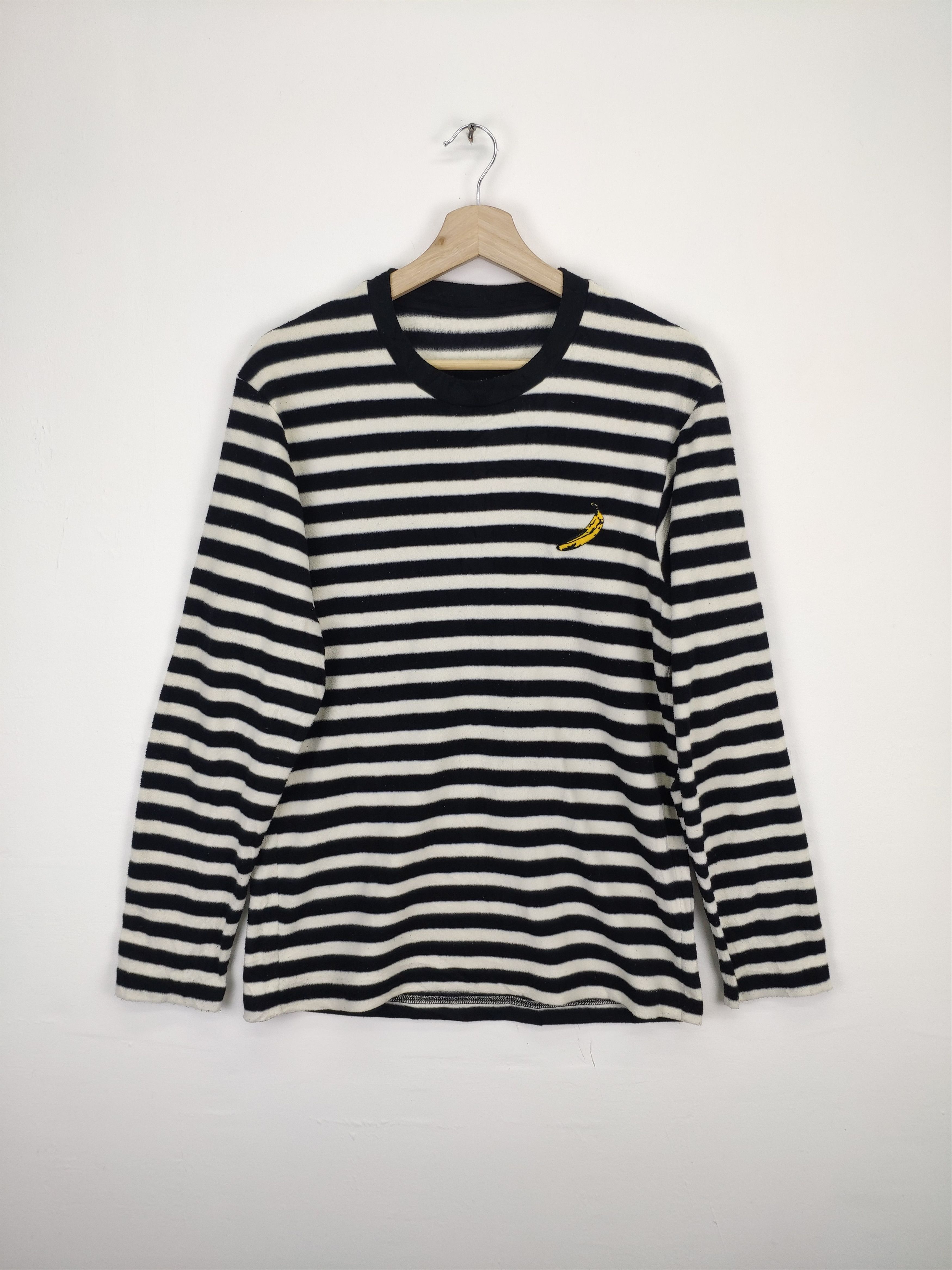 Andy Warhol × Japanese Brand Designer Andy Warhol x Uniqlo Long Sleeve Shirt Striped Size US M / EU 48-50 / 2 - 1 Thumbnail