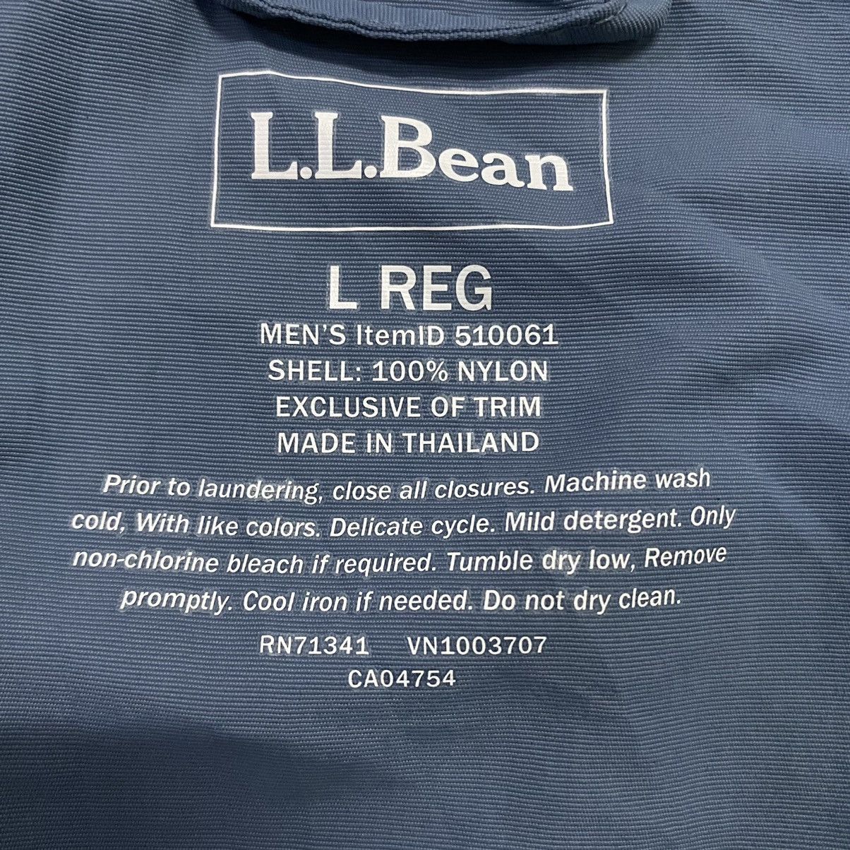 Japanese Brand LL Bean Nylon Light Jacket Size US L / EU 52-54 / 3 - 9 Thumbnail