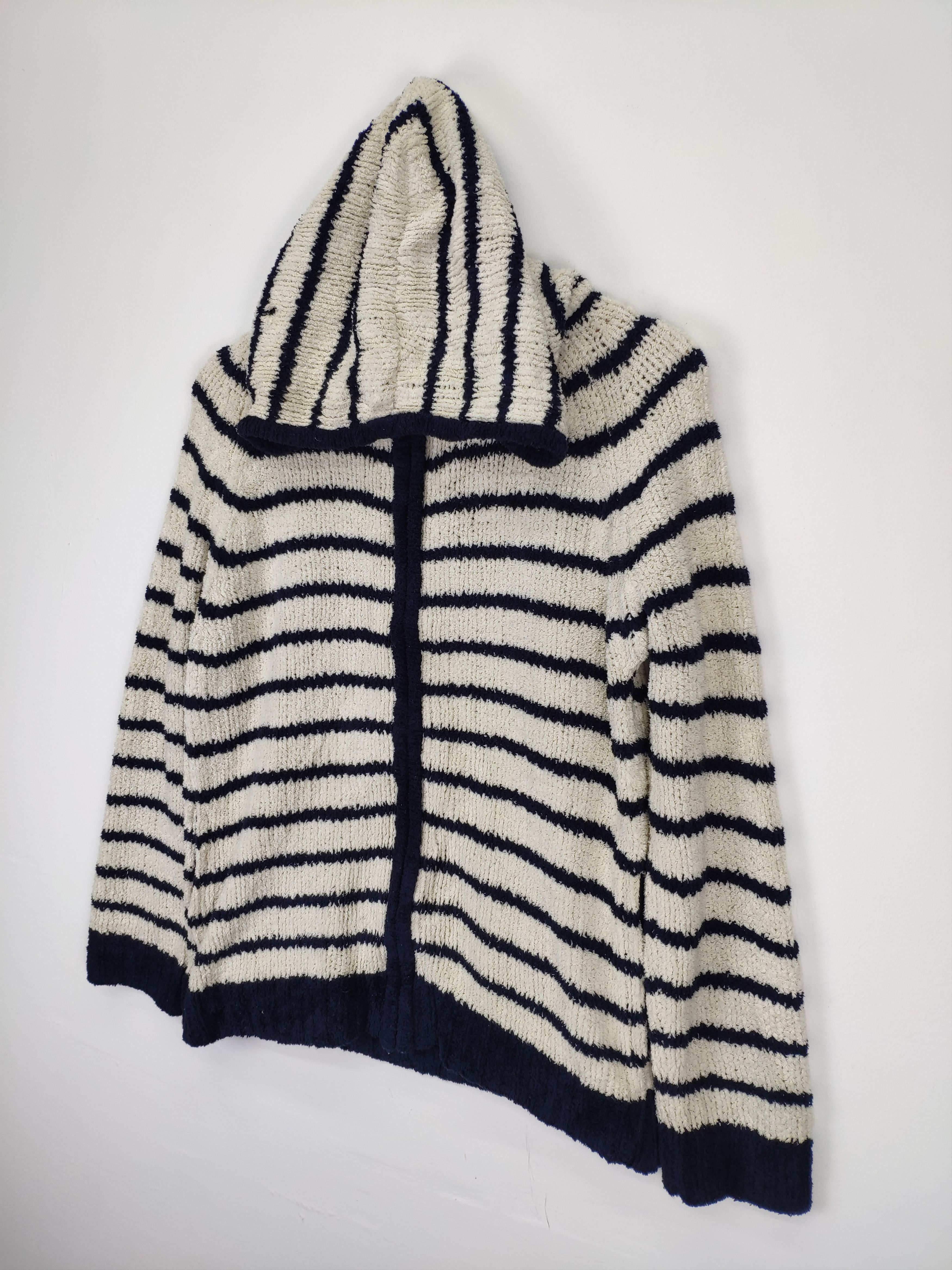 Designer × Japanese Brand × Vintage Vintage Hoodie Knit Jacket by Mila Owen Sister Rick Owen Size M / US 6-8 / IT 42-44 - 2 Thumbnail