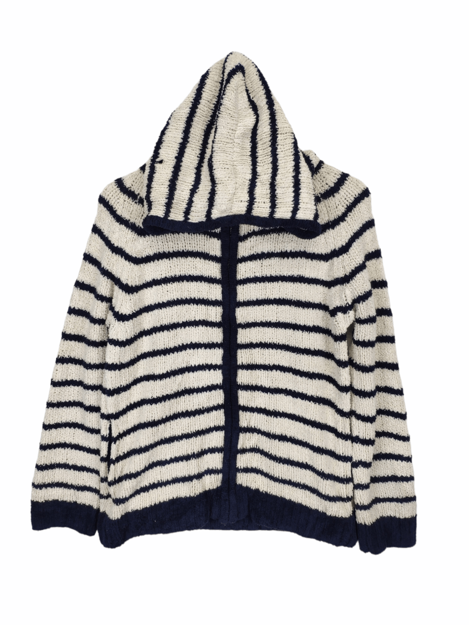 image of Vintage Hoodie Knit Jacket By Mila Owen Sister Rick Owen, Women's (Size Medium)