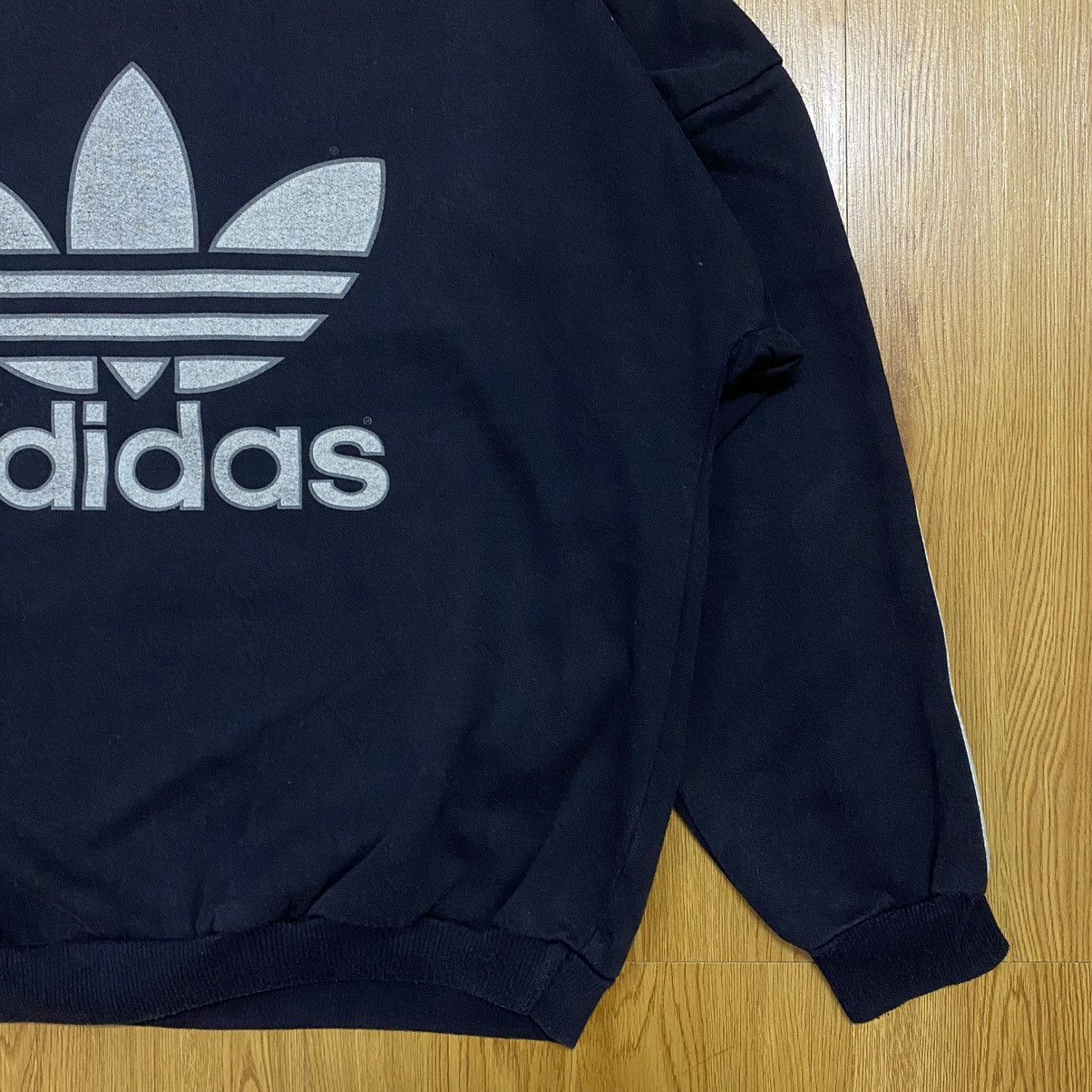 Adidas Vintage Adidas Big Logo sweatshirt Size US L / EU 52-54 / 3 - 2 Thumbnail