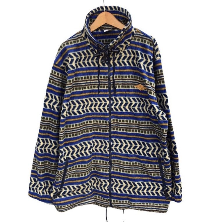 Ocean Pacific × Vintage Vintage Ocean pasific retro Fleece jacket Size US L / EU 52-54 / 3 - 1 Thumbnail