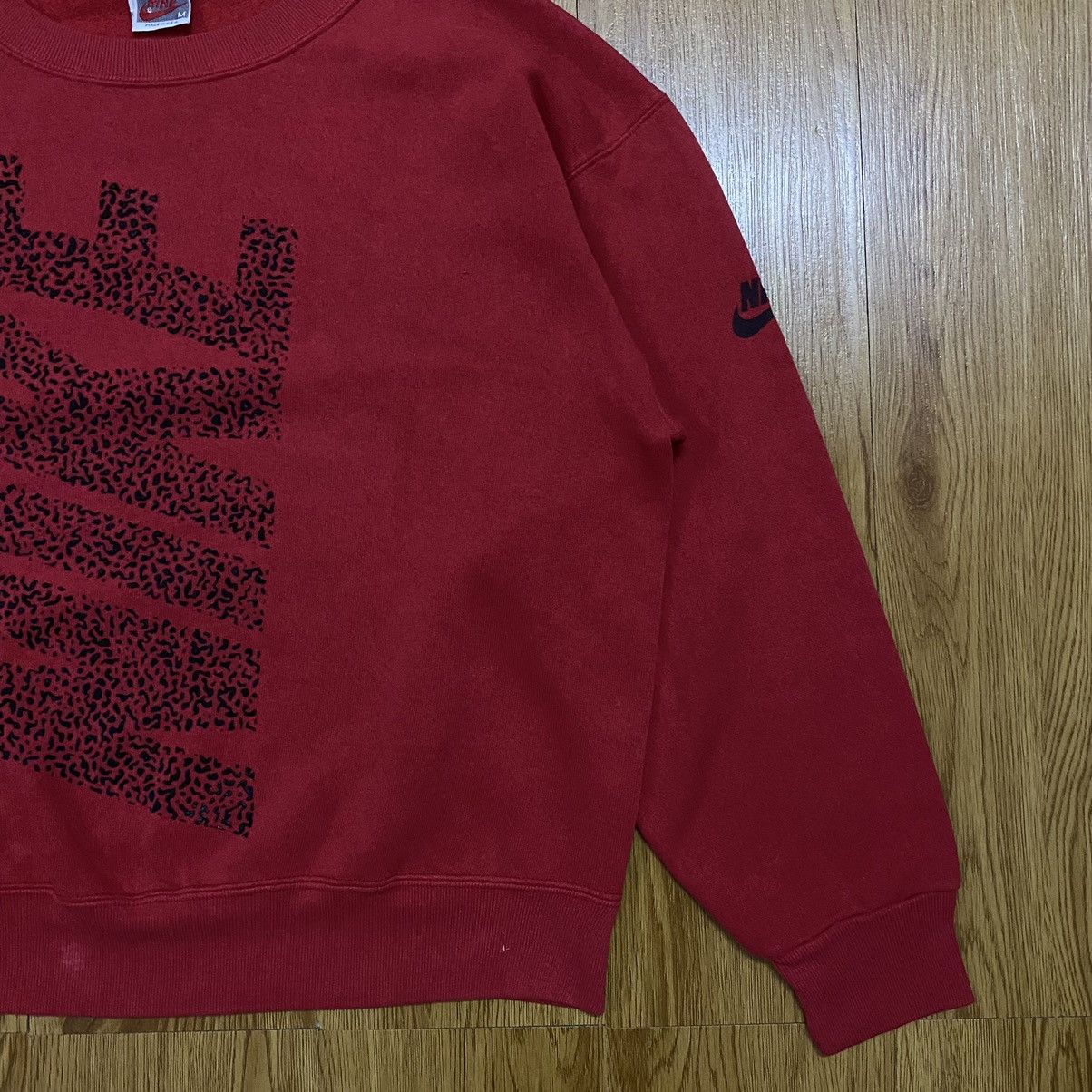 Nike × Vintage Vintage Nike Spellout Big Logo Sweatshirt Size M / US 6-8 / IT 42-44 - 2 Thumbnail