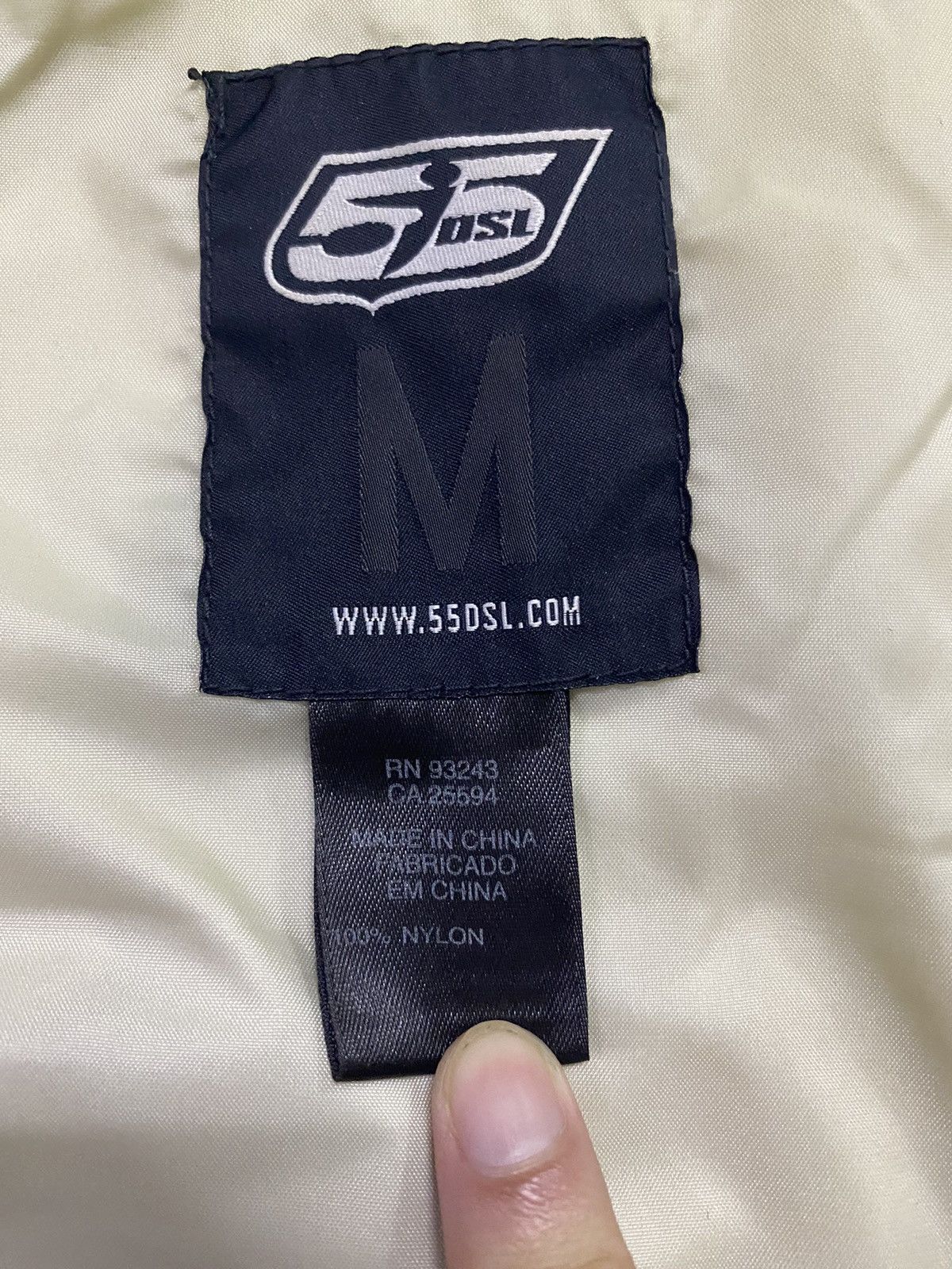 55DSL × Diesel 55dsl Detachable Sleeve Nylon Light Jacket Size US M / EU 48-50 / 2 - 9 Thumbnail