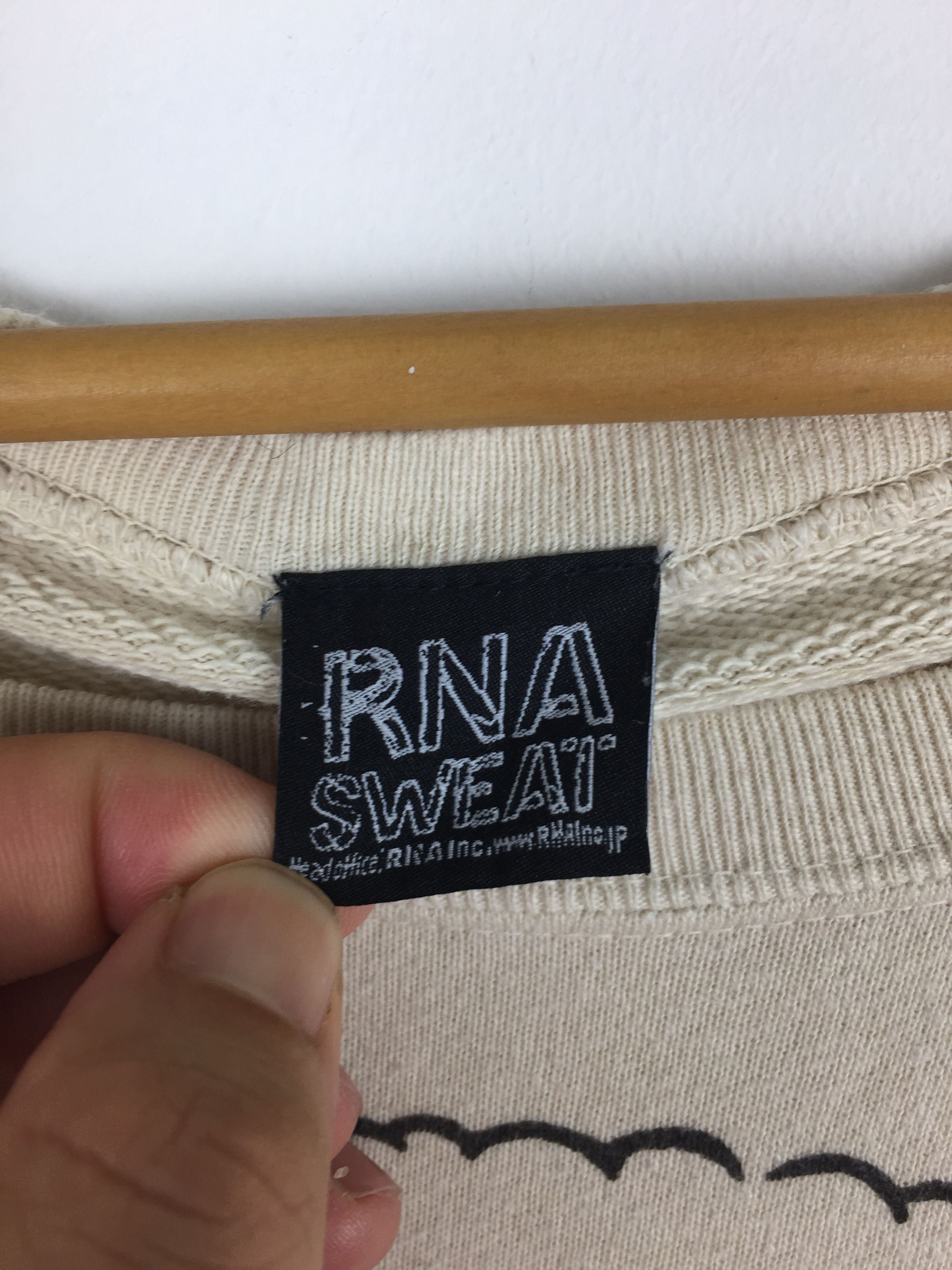 Japanese Brand RNA Japan Eleven animal dwarfs art punk oversize sweatshirt Size US L / EU 52-54 / 3 - 10 Thumbnail