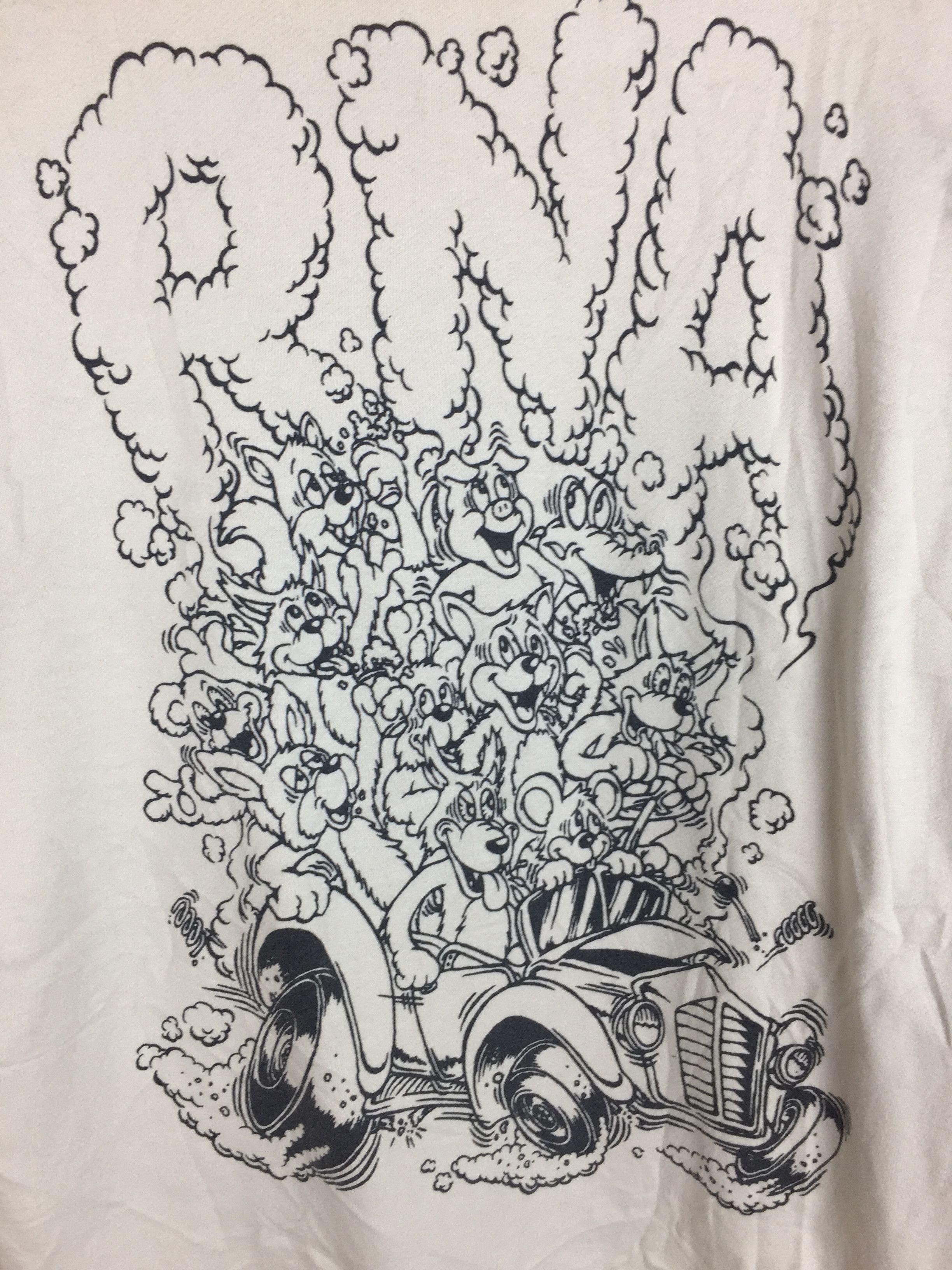 Japanese Brand RNA Japan Eleven animal dwarfs art punk oversize sweatshirt Size US L / EU 52-54 / 3 - 5 Thumbnail