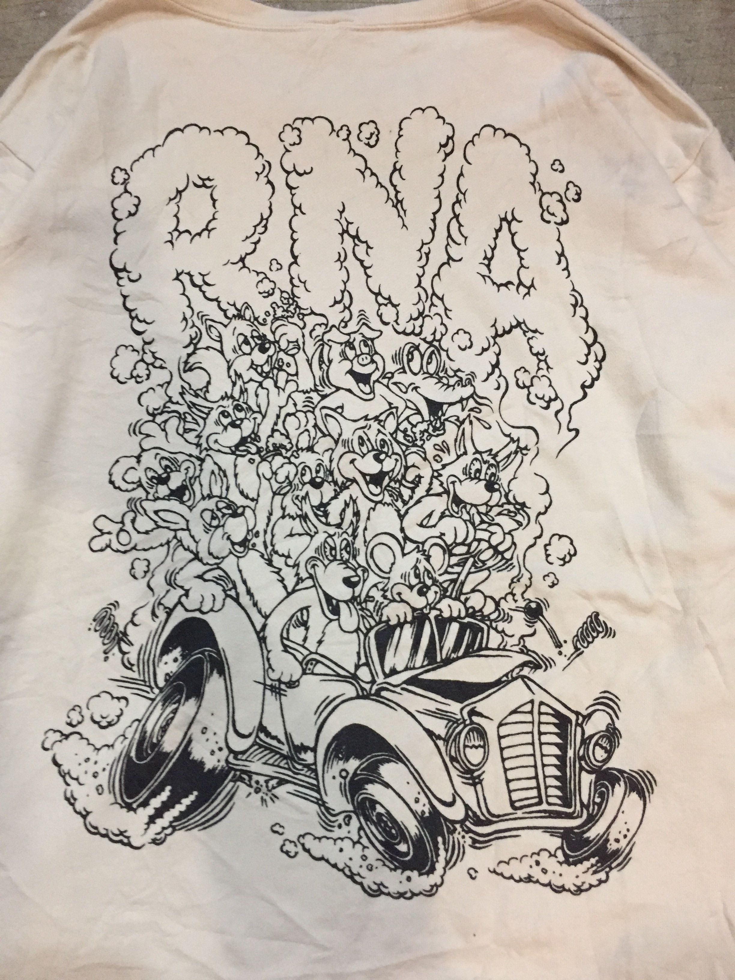Japanese Brand RNA Japan Eleven animal dwarfs art punk oversize sweatshirt Size US L / EU 52-54 / 3 - 4 Thumbnail