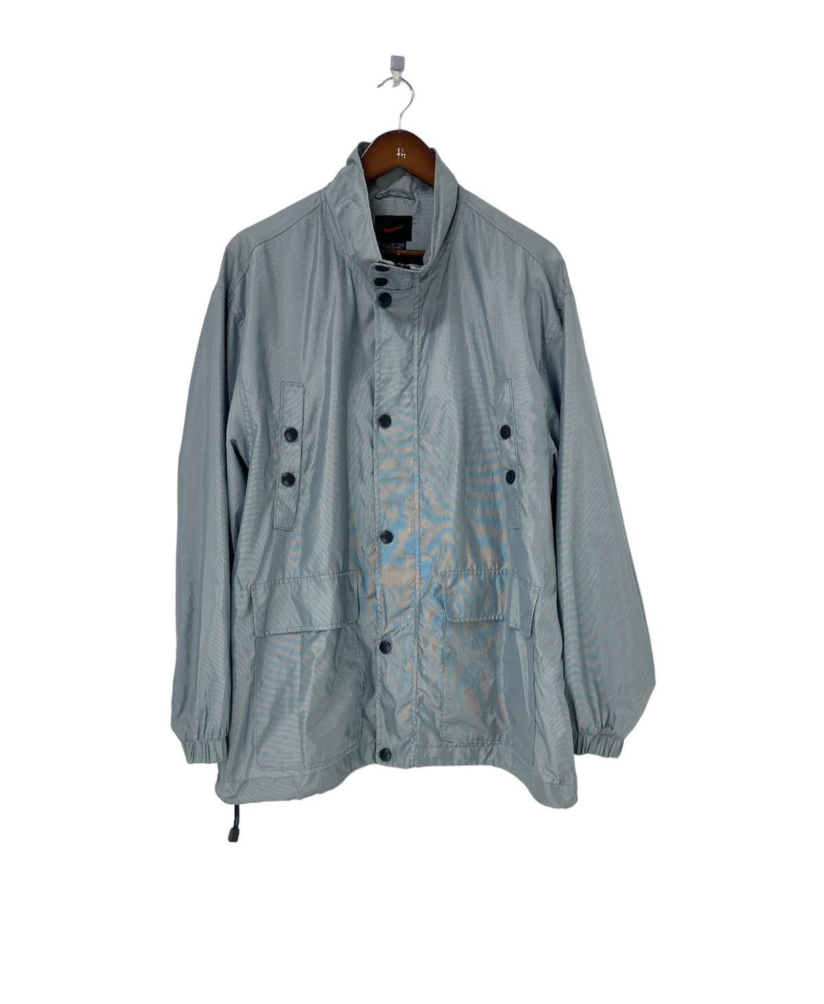 Nike Vintage Nike Windbreaker Jacket 4 Pocket Design Size US L / EU 52-54 / 3 - 1 Thumbnail