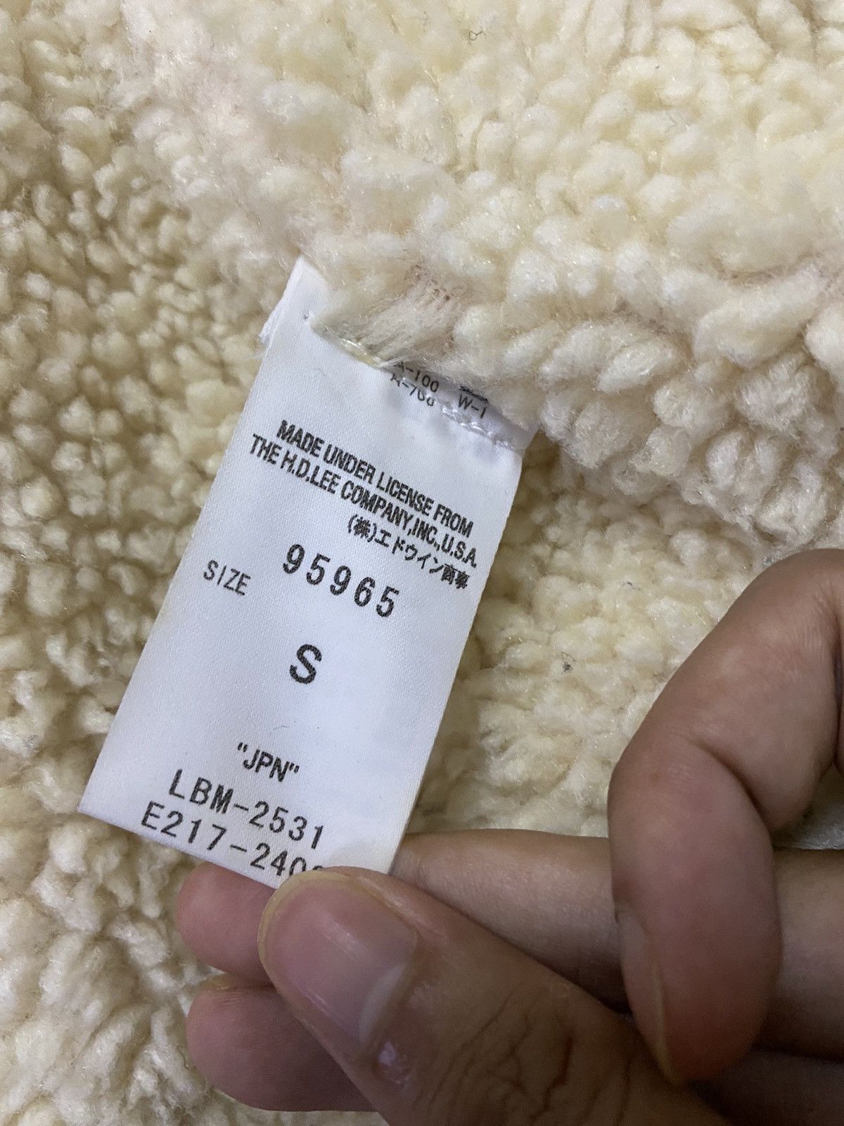 Lee × Vintage Vintage Lee Storm Raider Sherpa Jacket Size US S / EU 44-46 / 1 - 11 Thumbnail