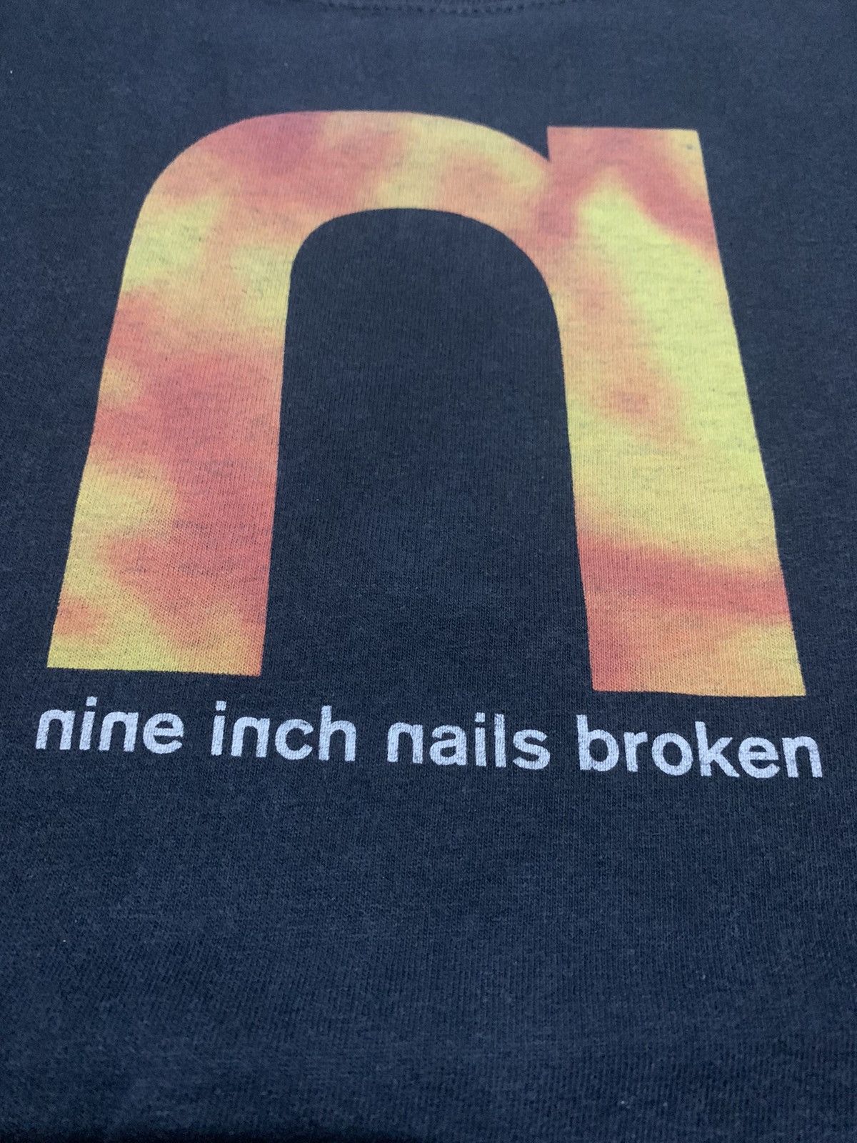 nine inch nails 90s バンドTシャツ broken Original vintage 1990s Nine Inch Nails Broken Shirt | WyCo