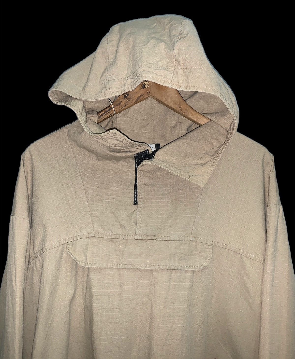 Vintage Vintage Pullover Valcro Hoodie Size US XL / EU 56 / 4 - 3 Thumbnail