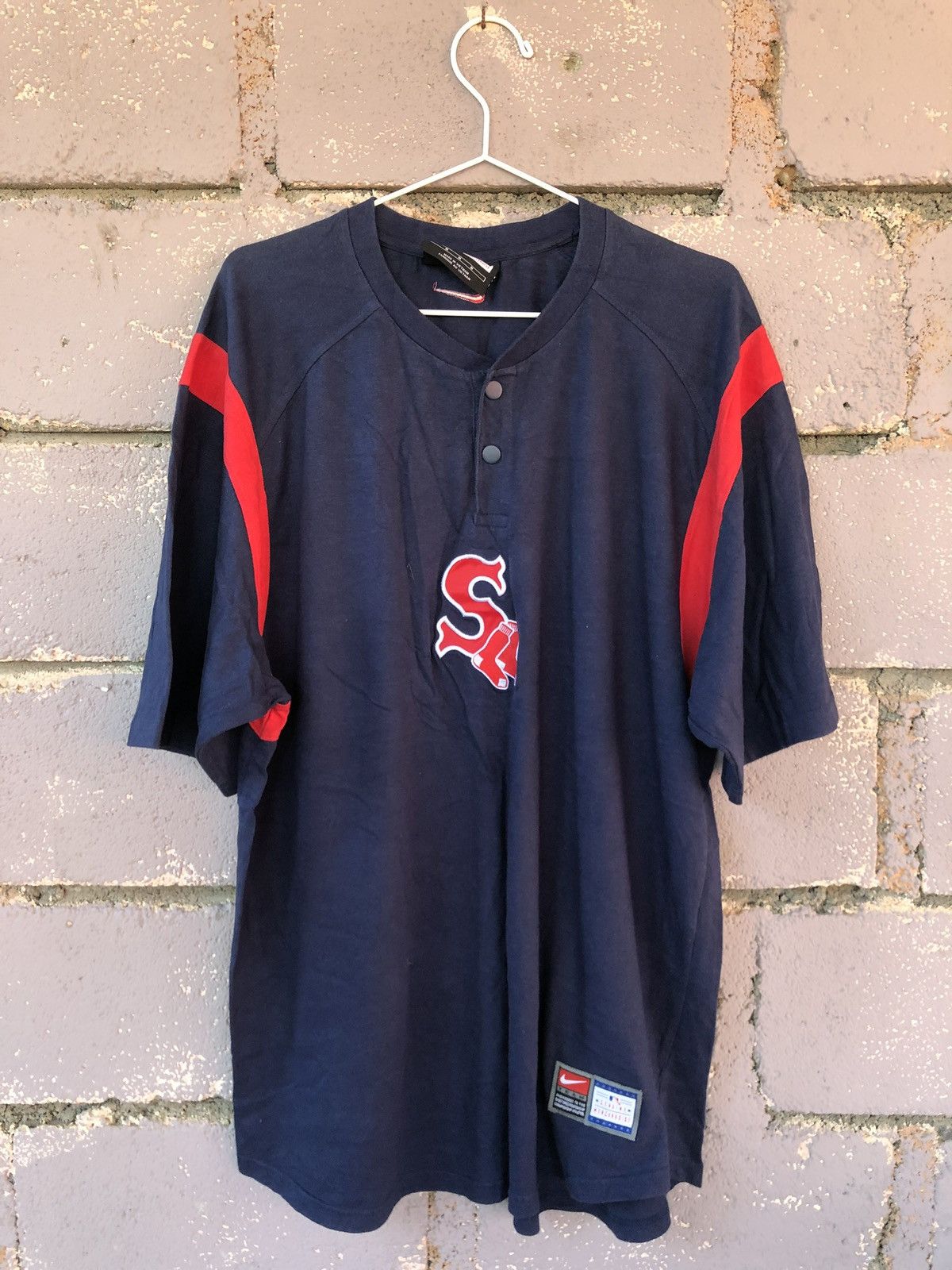 MLB Rare NIKE BOSTON RED SOX Mlb Shirt Size US M / EU 48-50 / 2 - 1 Thumbnail