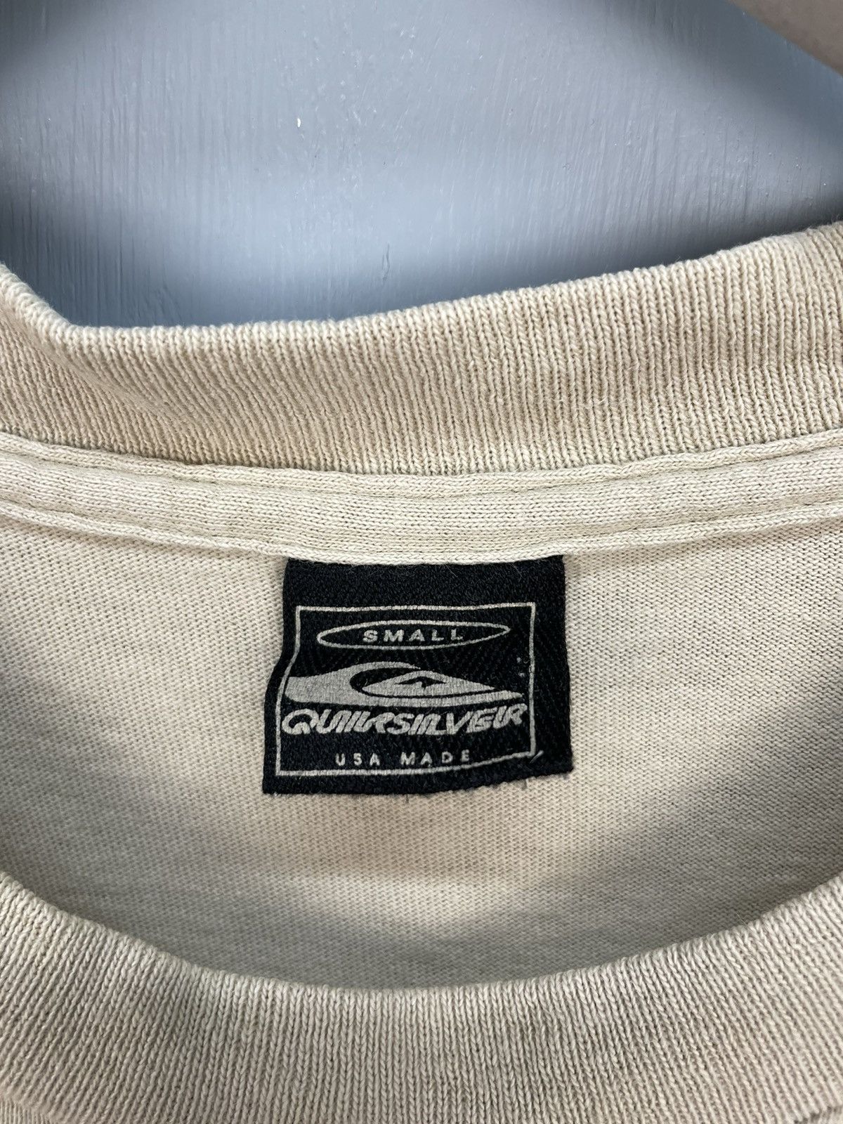 Quiksilver Vintage 90s Quiksilver Boardies surfing t shirt Size US S / EU 44-46 / 1 - 6 Thumbnail