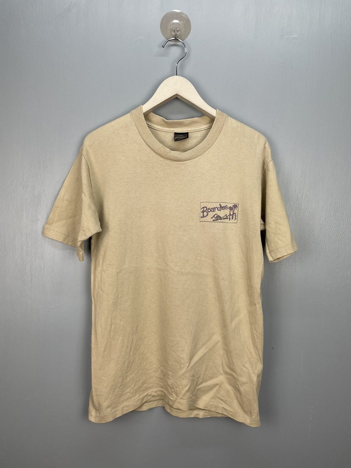 Quiksilver Vintage 90s Quiksilver Boardies surfing t shirt Size US S / EU 44-46 / 1 - 2 Thumbnail