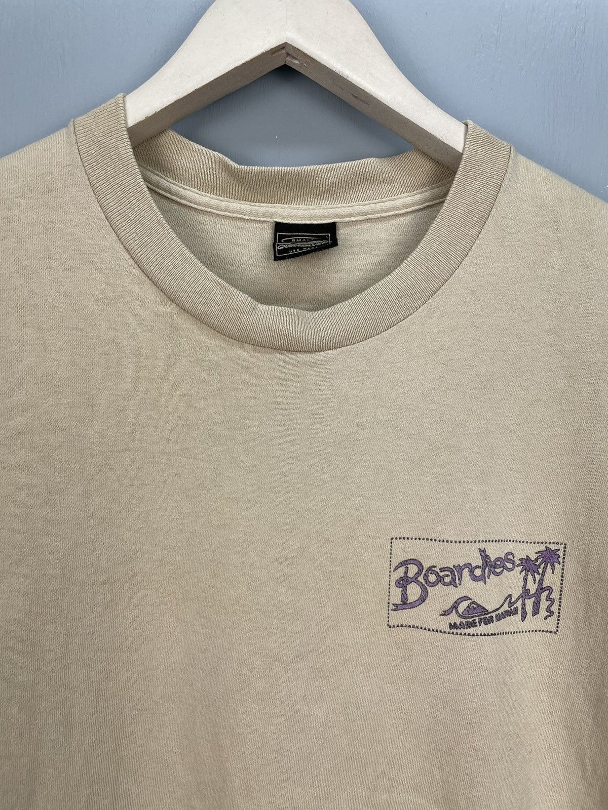 Quiksilver Vintage 90s Quiksilver Boardies surfing t shirt Size US S / EU 44-46 / 1 - 3 Thumbnail